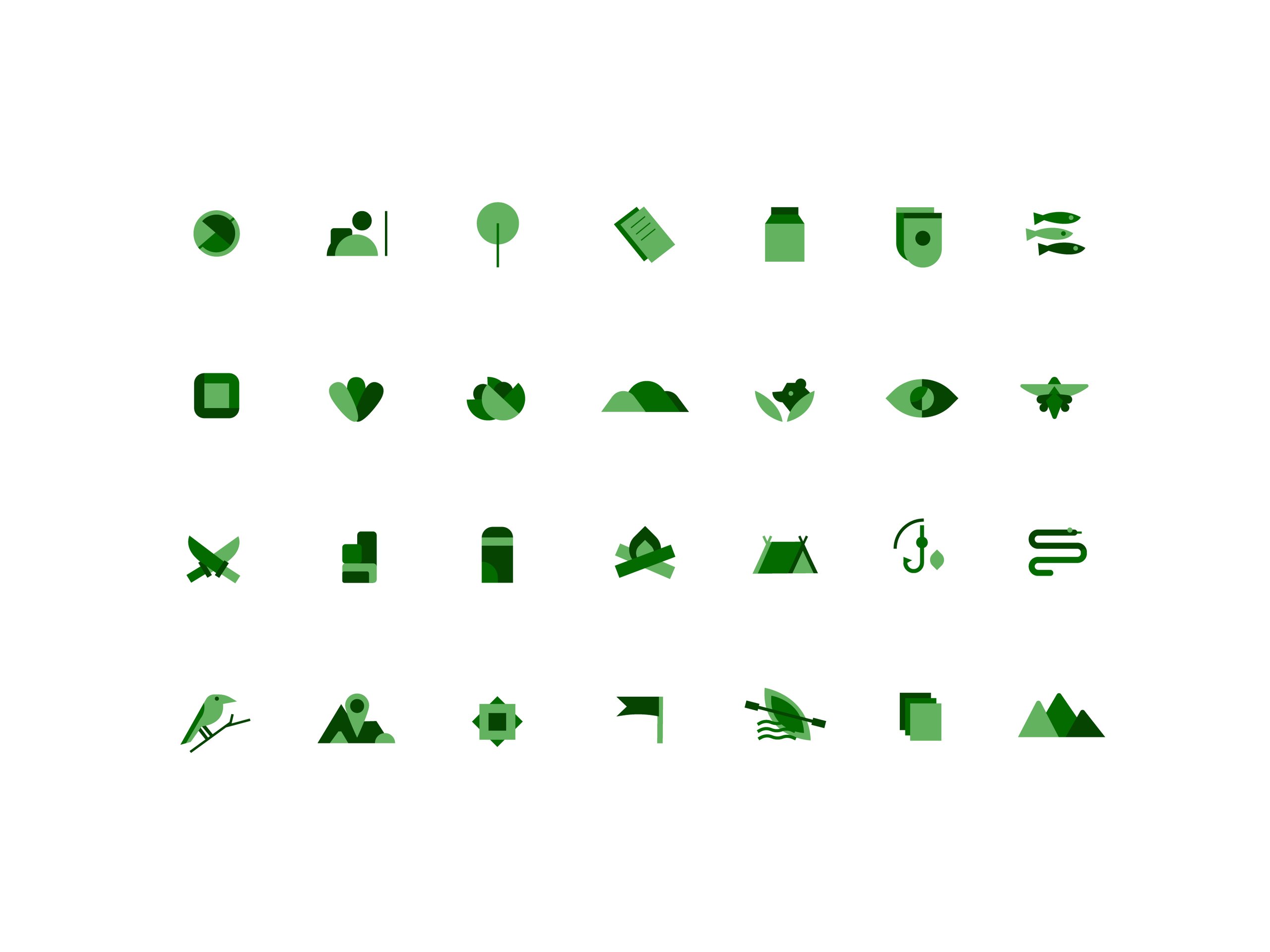 Hiking Icons