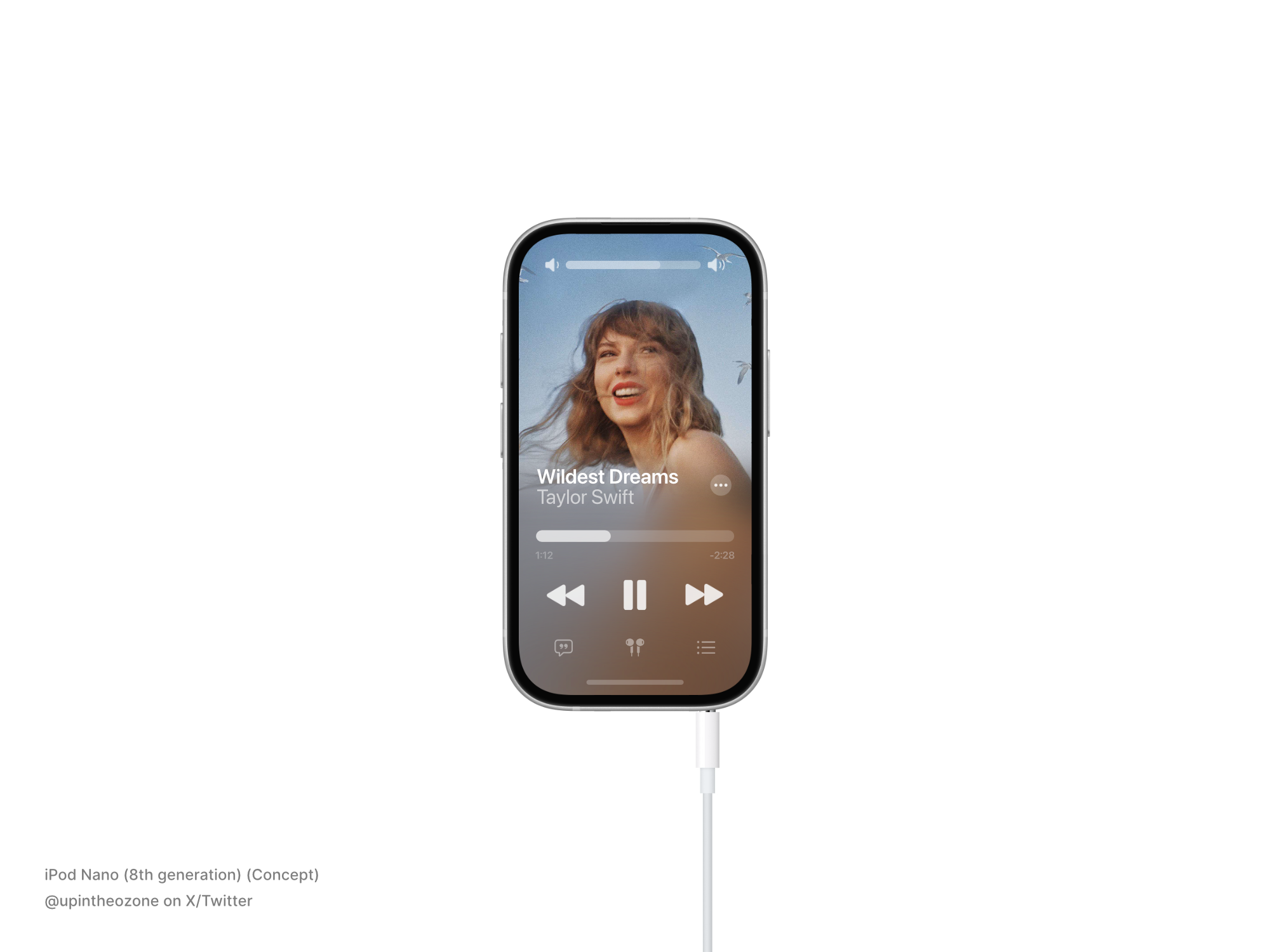 iPod Nano (8th generation). (Concept)