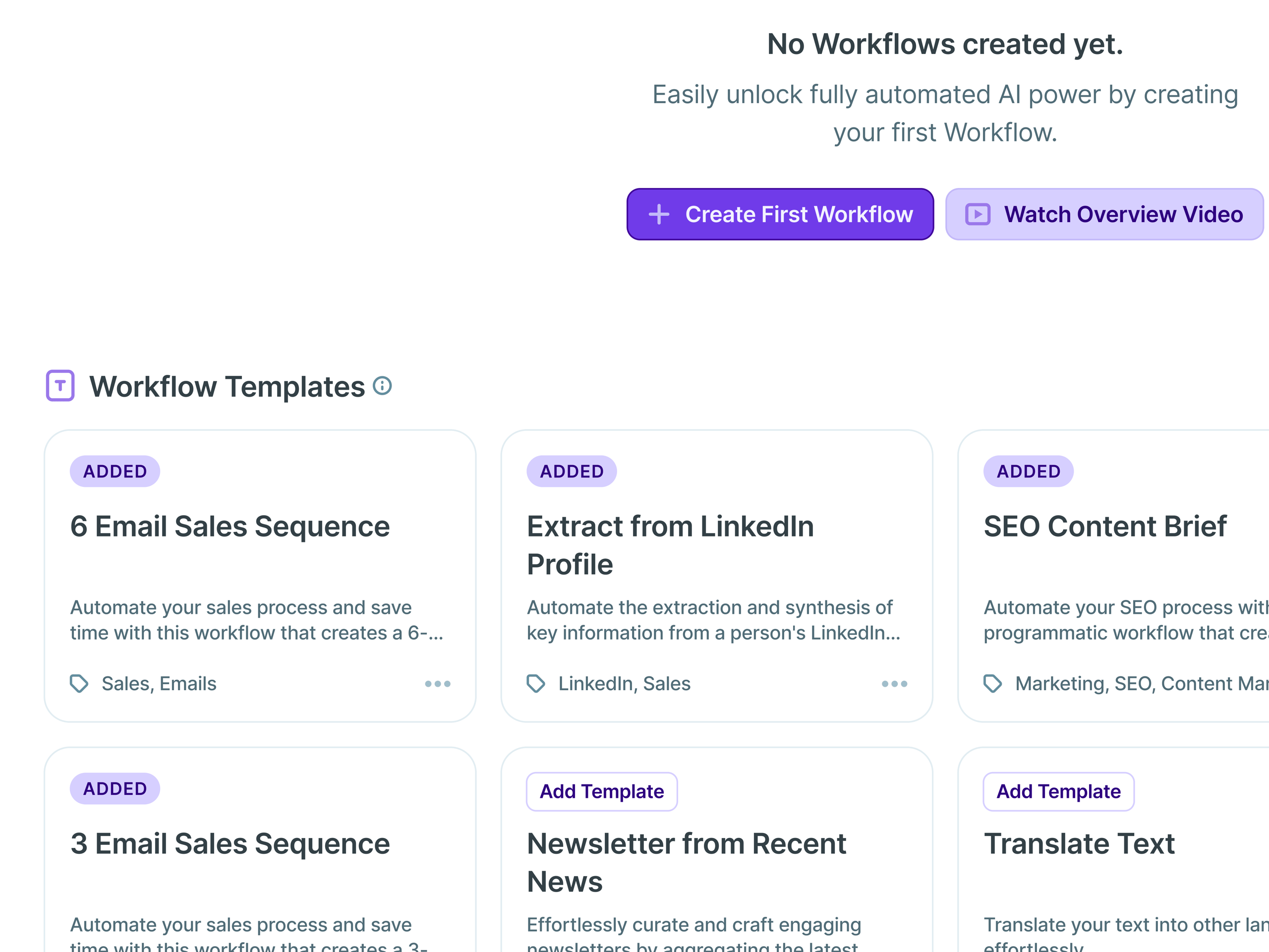 copy.ai Workflow Template Cards 