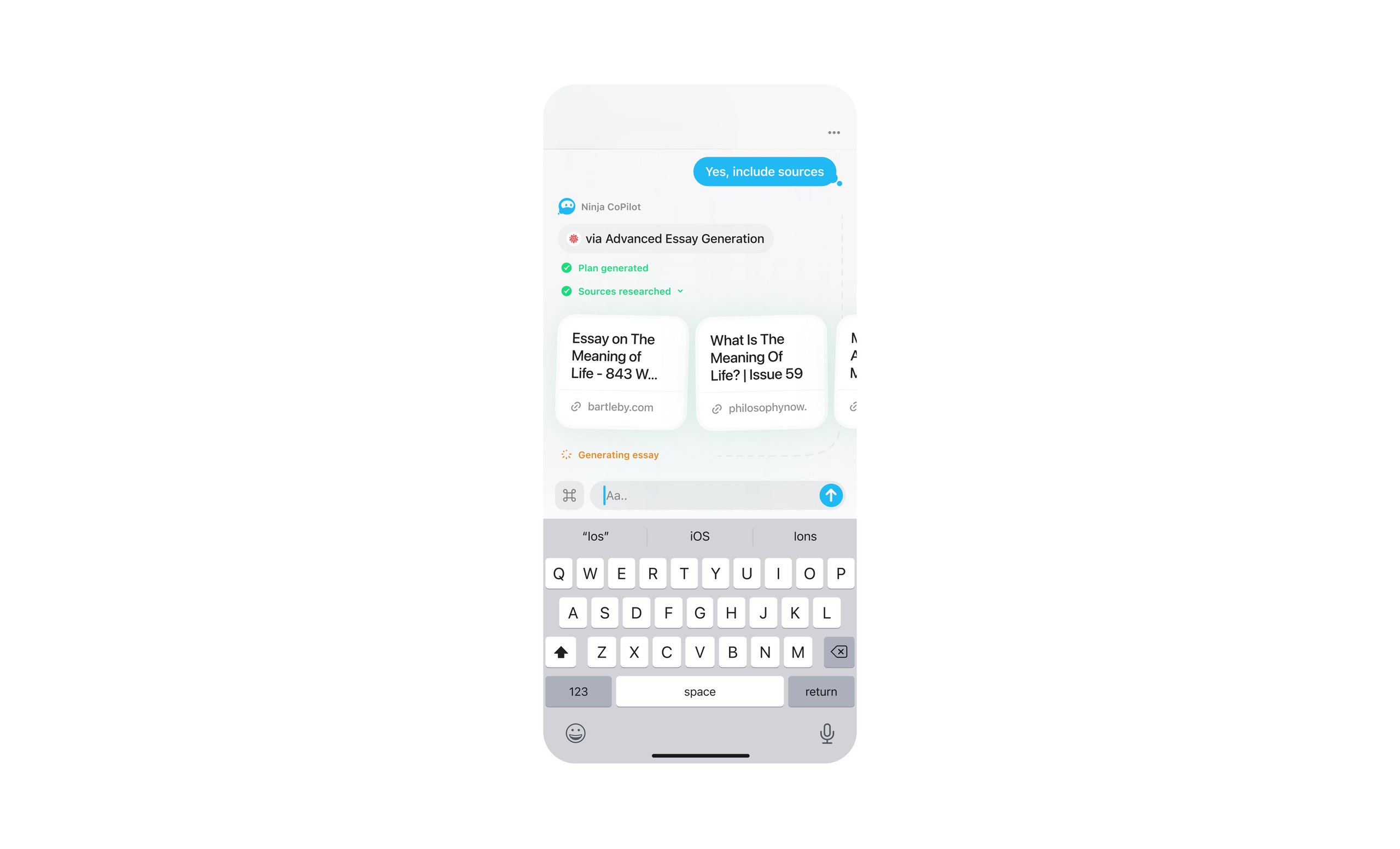 Chat — AI