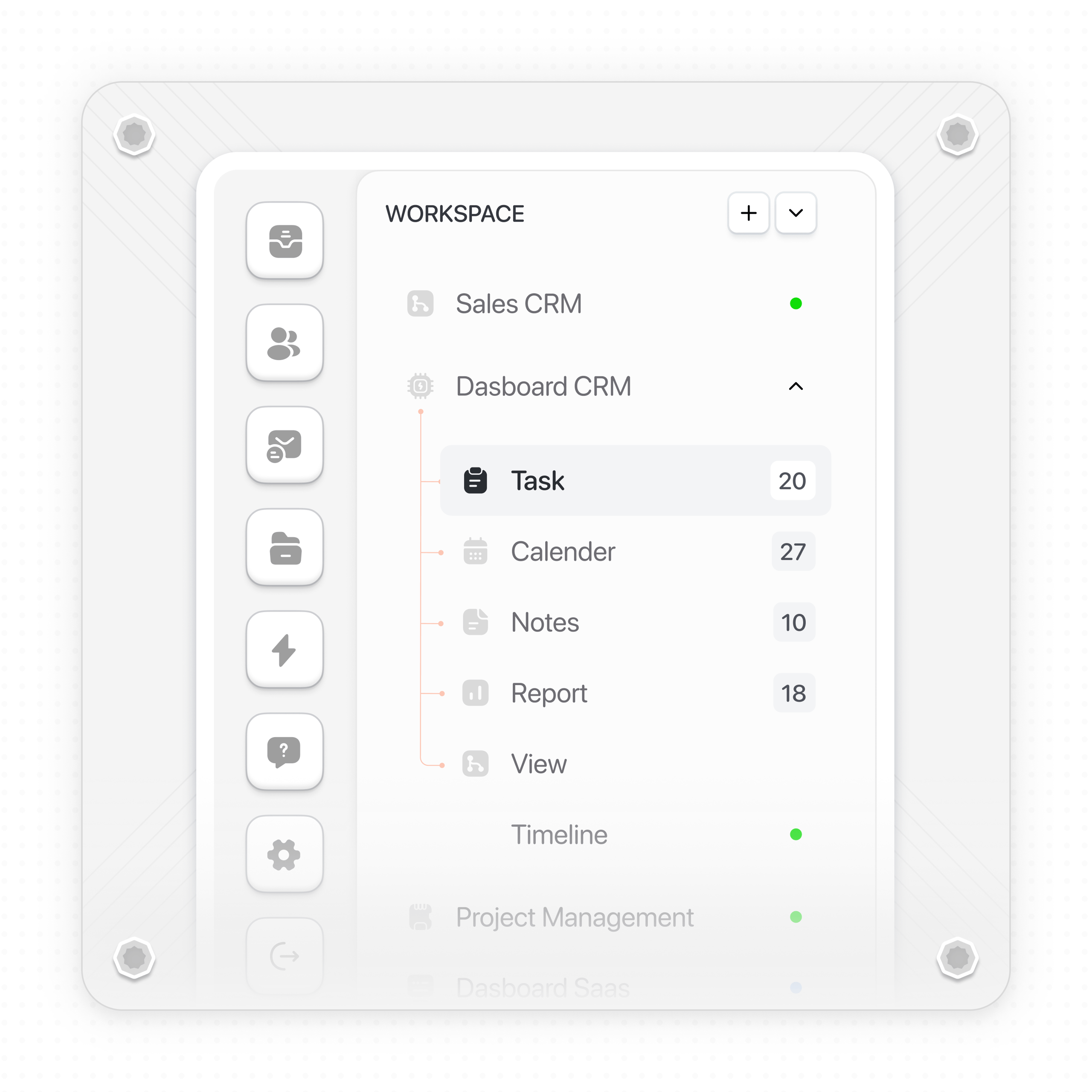 [ WIP ] - Sidebar Project Management Dashboard 🧩