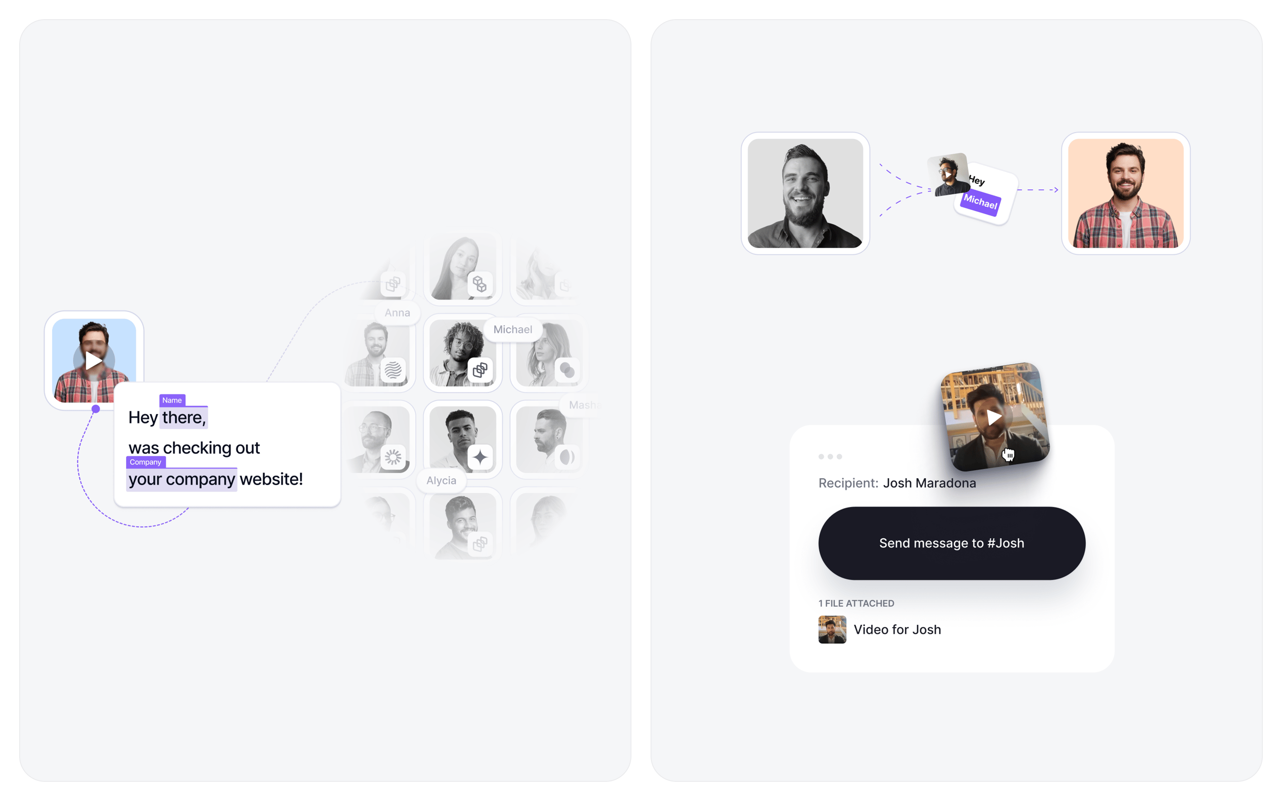 Gan.ai - website visuals