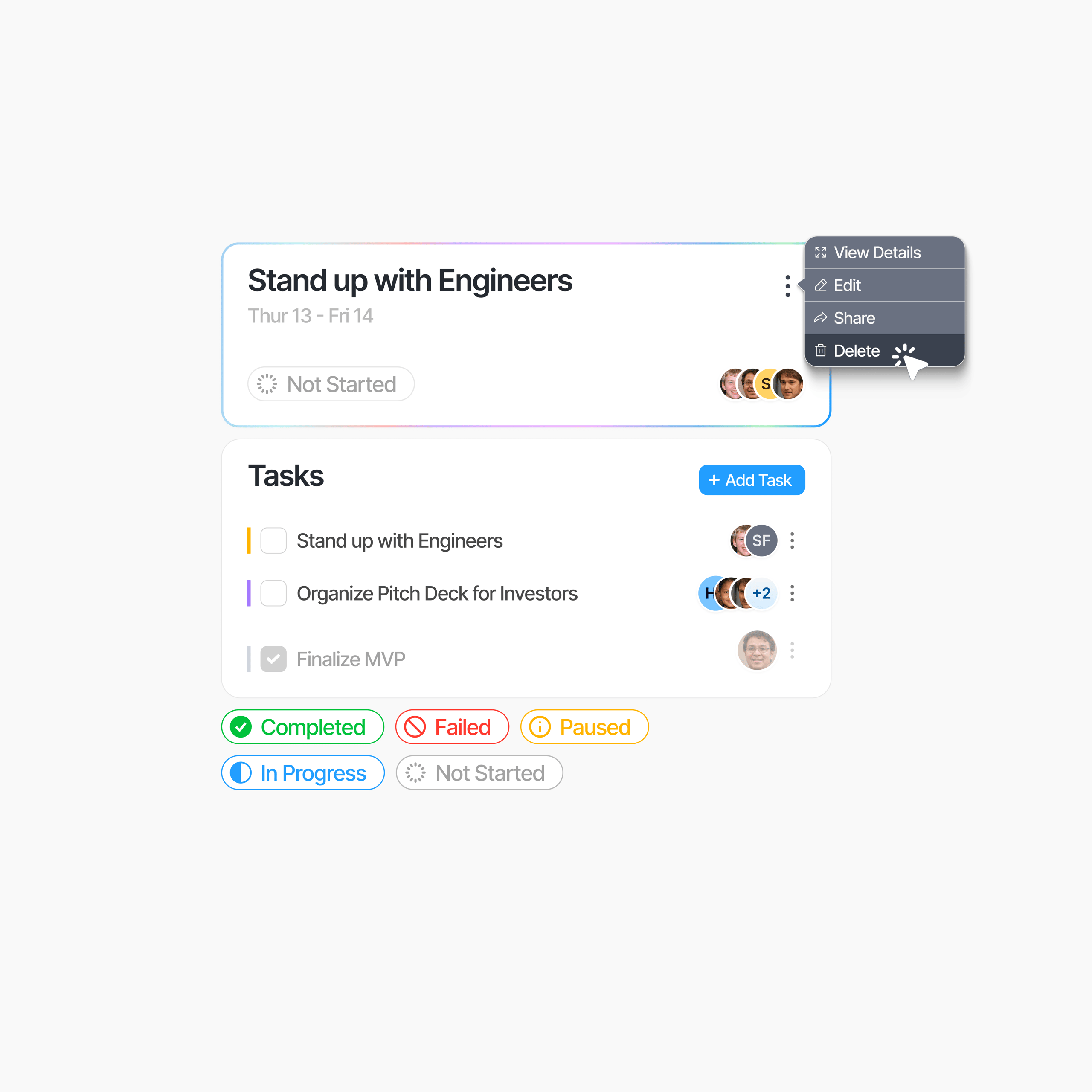Dashboard Component Set