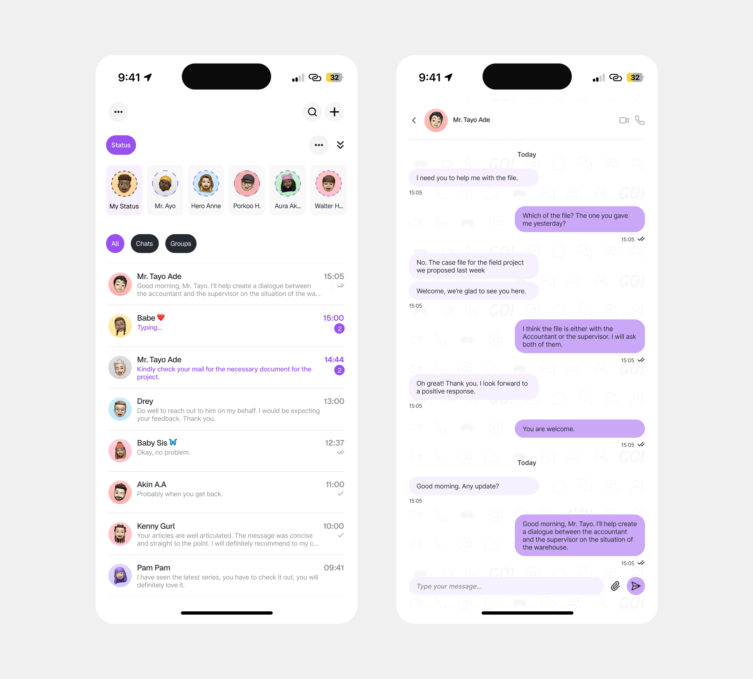 Chat App UI