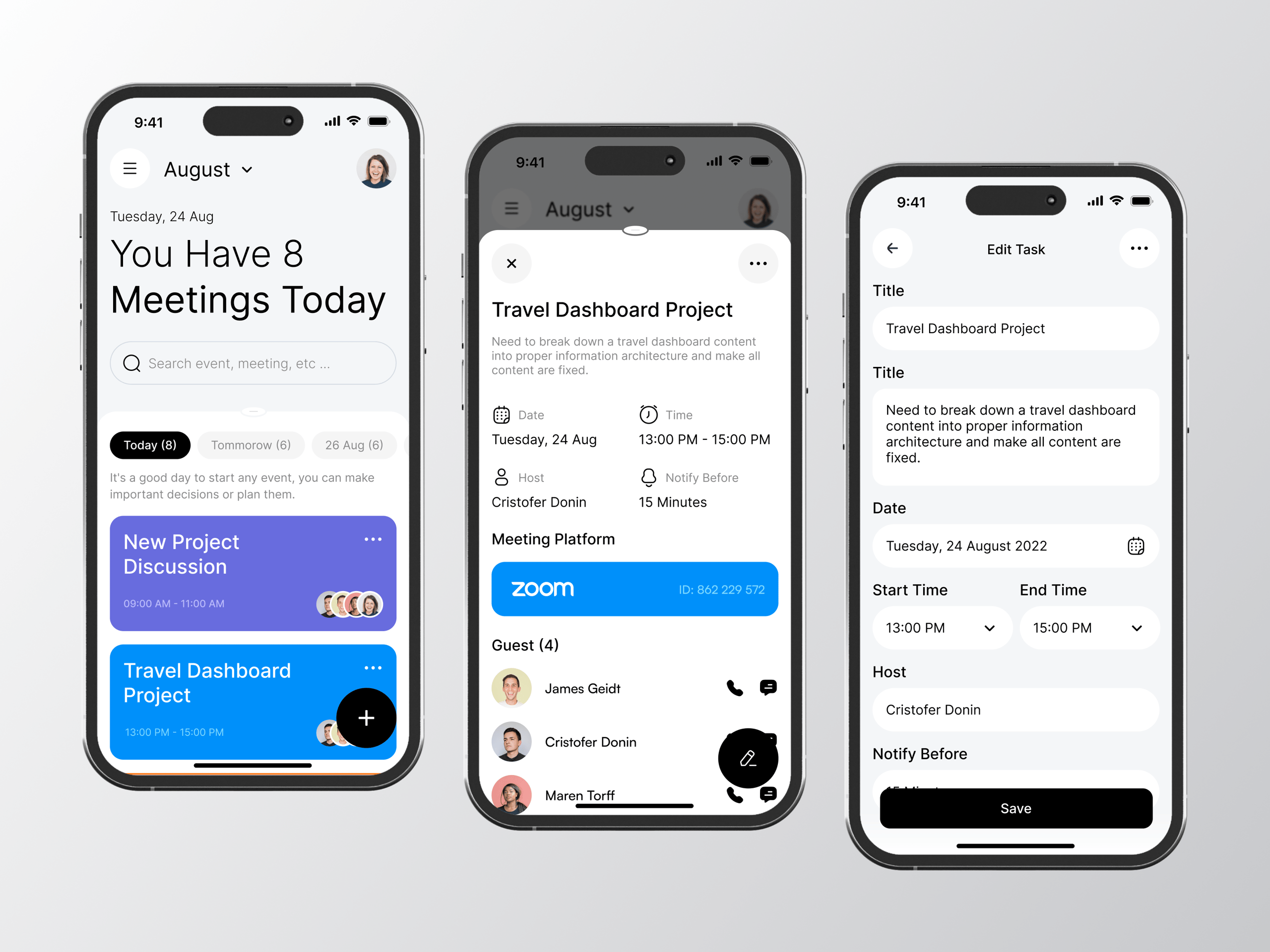 Clendy - Calendar Mobile App