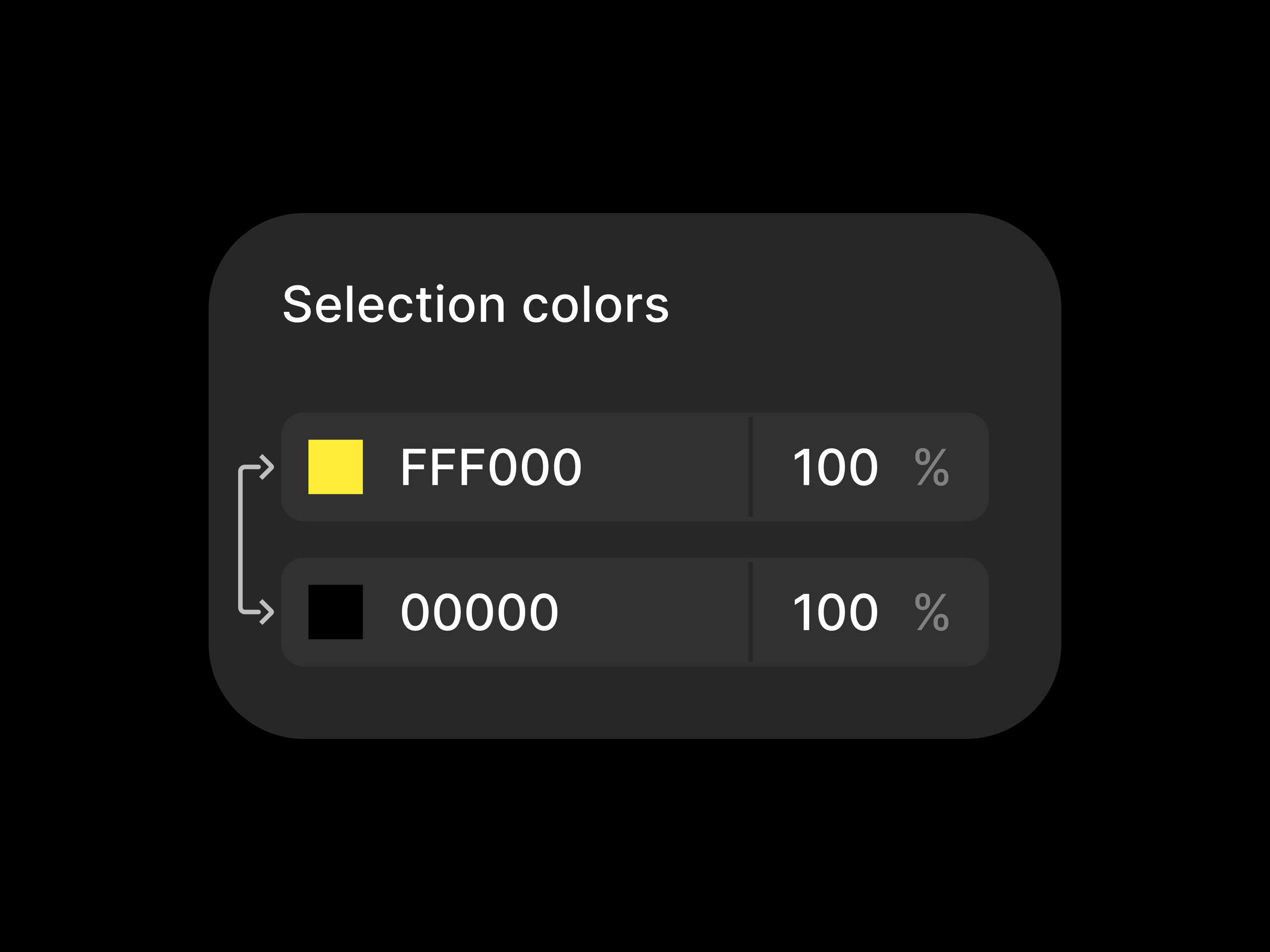Figma Swap Selection Colors Concept