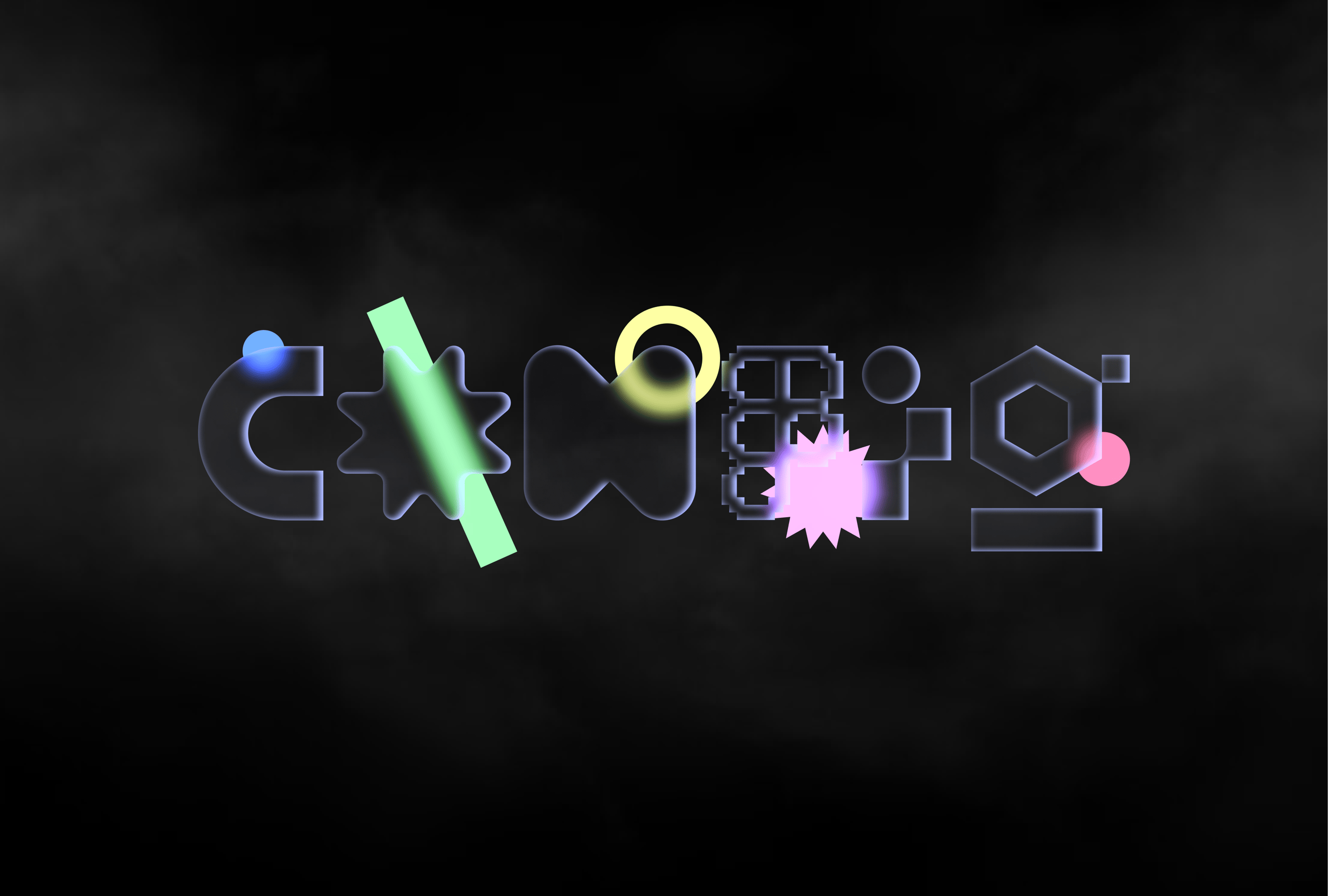 Glowing Glass Config Logo