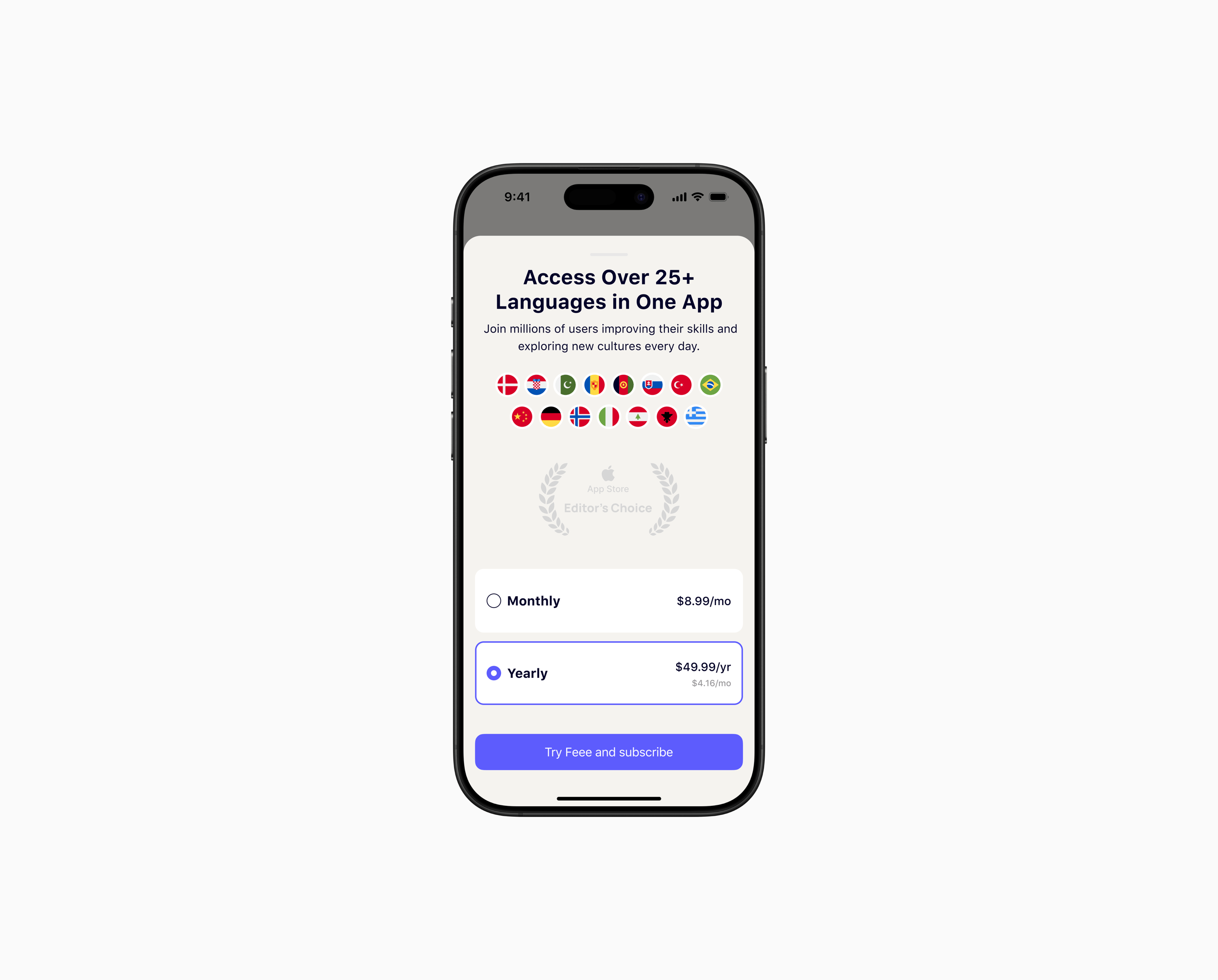 Language Learning App Paywall 💳