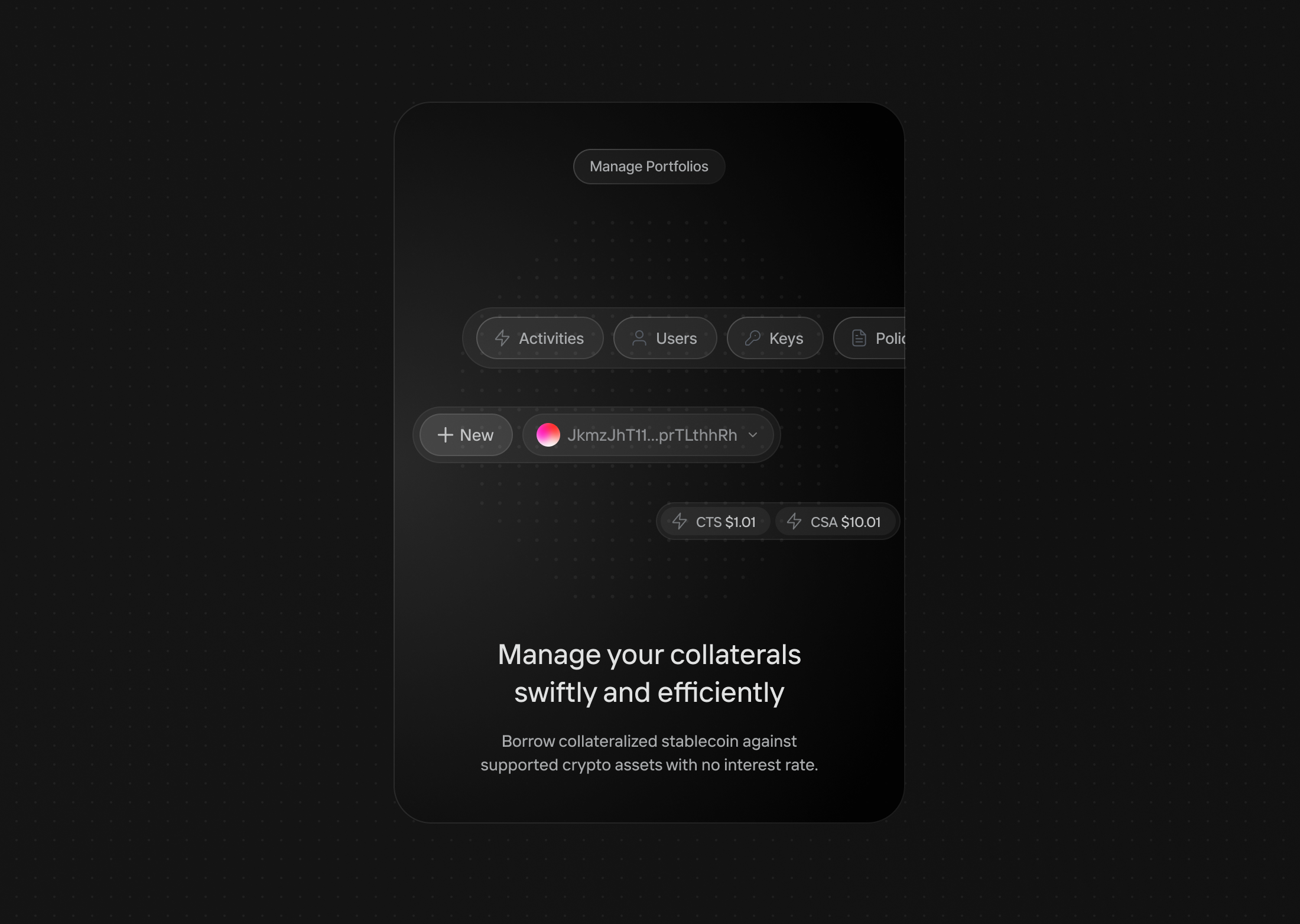 Modal — B&W Opacities