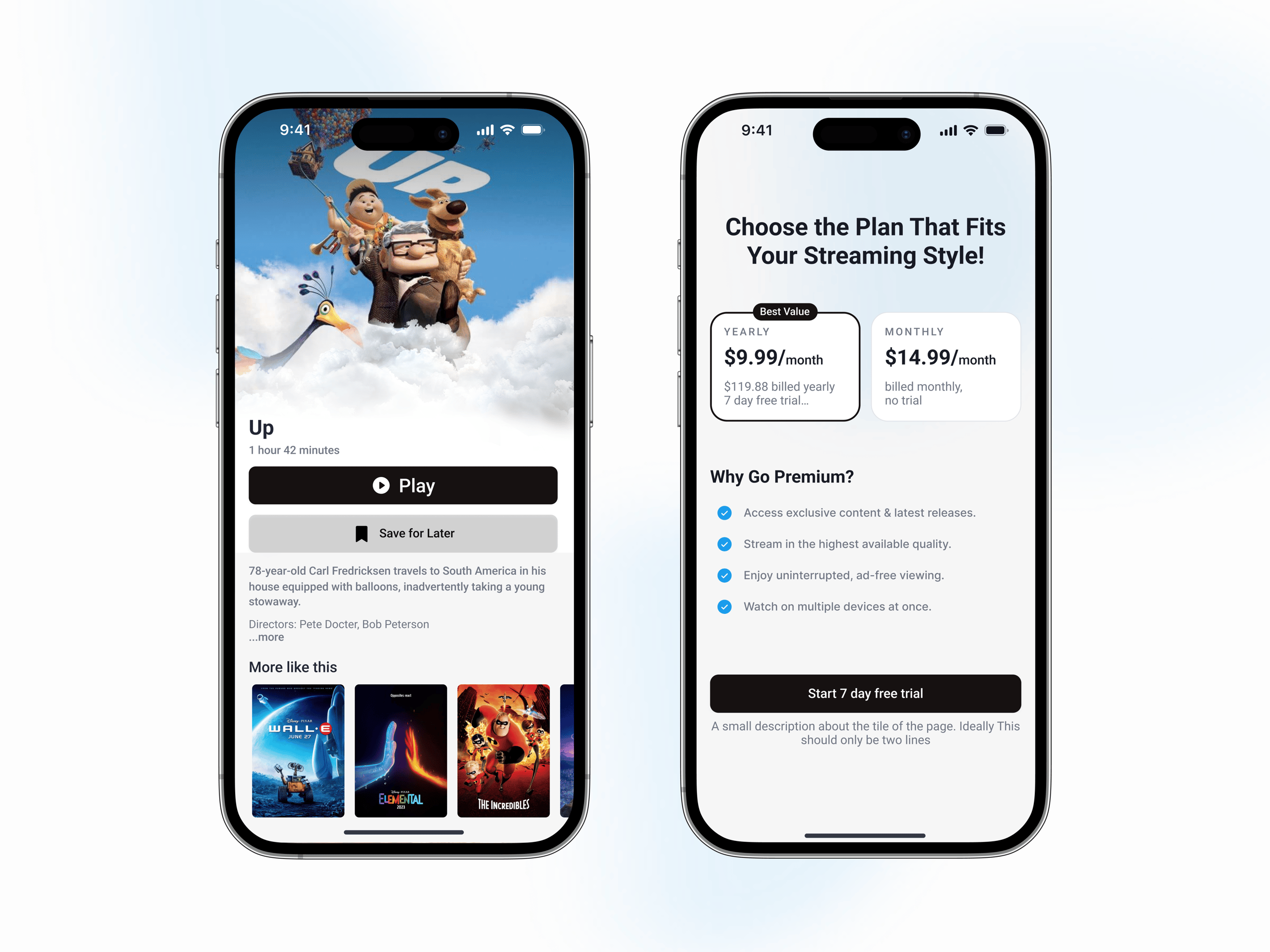 Movie Streaming App