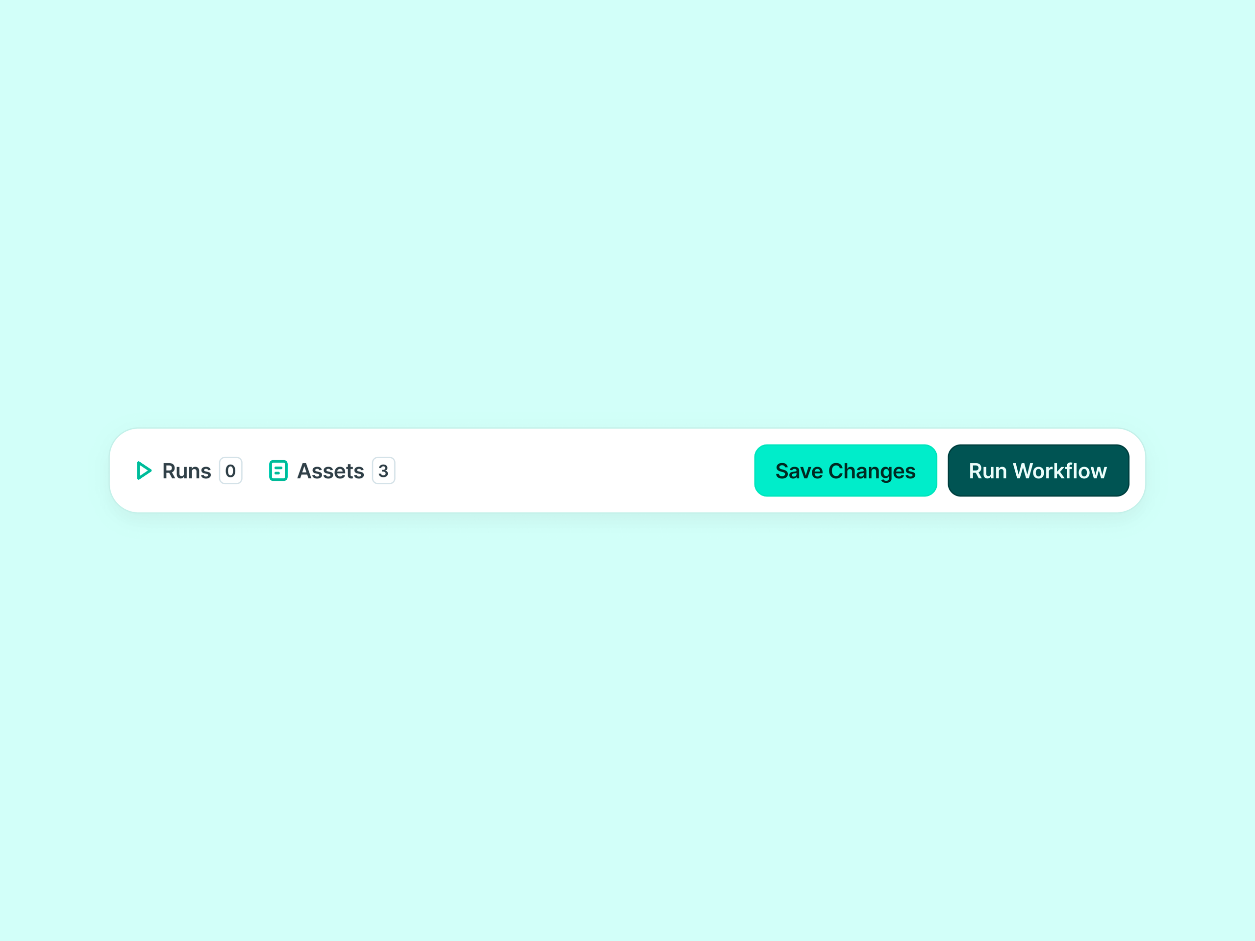copy.ai Workflows Action Bar