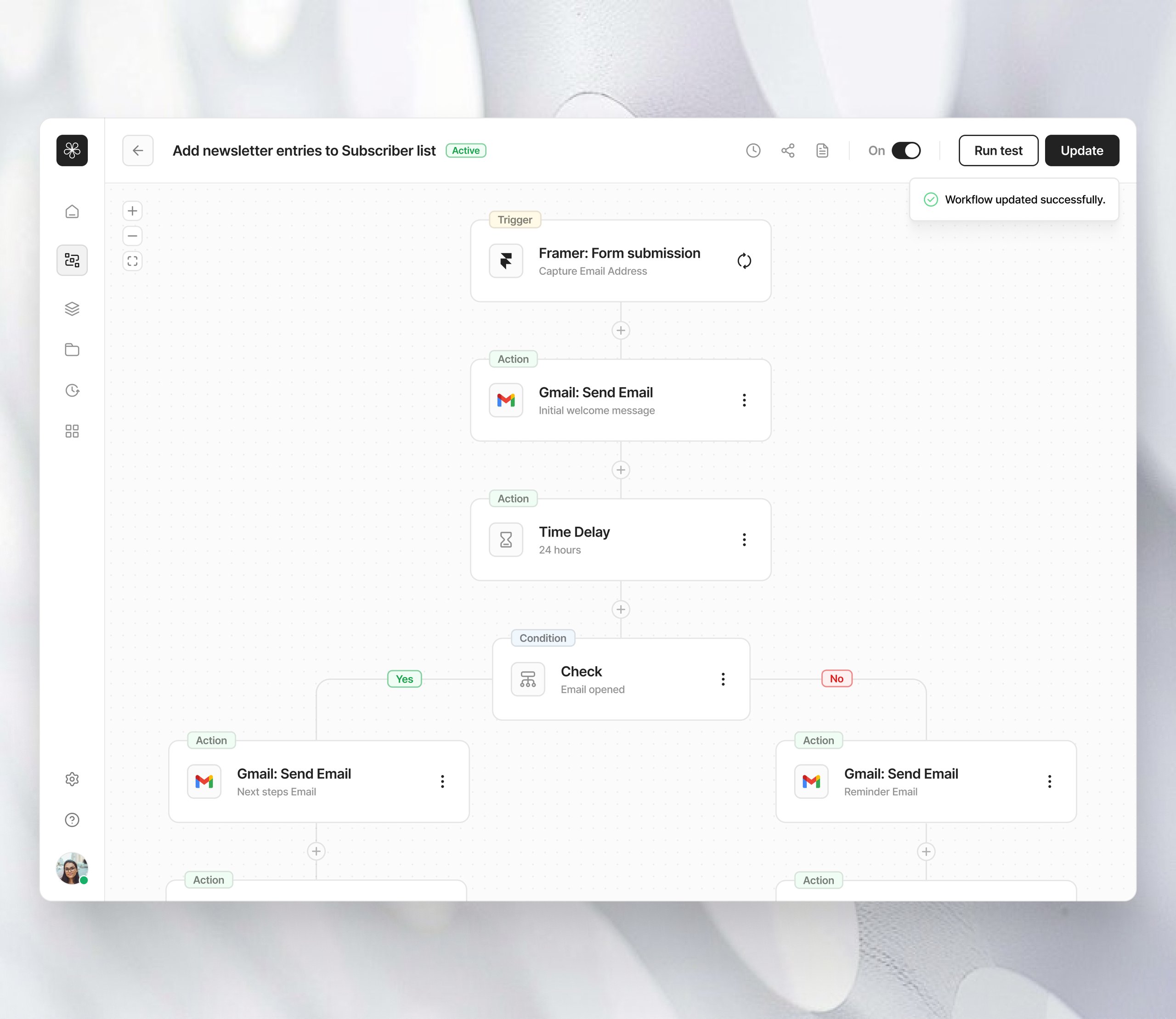 Automation builder