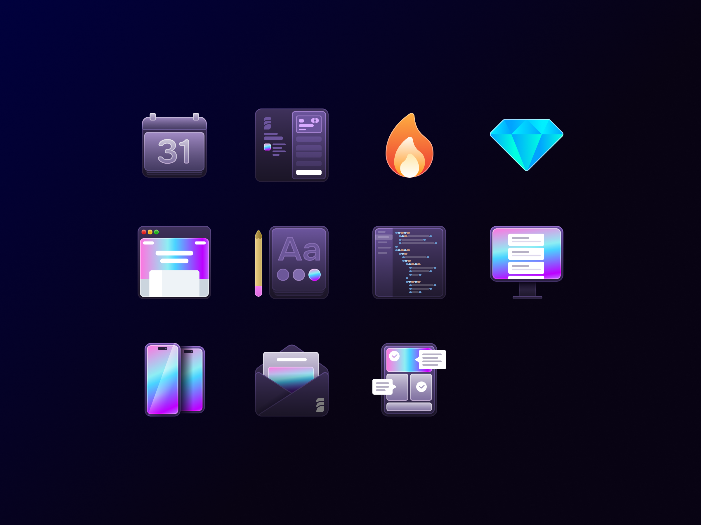 Shiny Icons