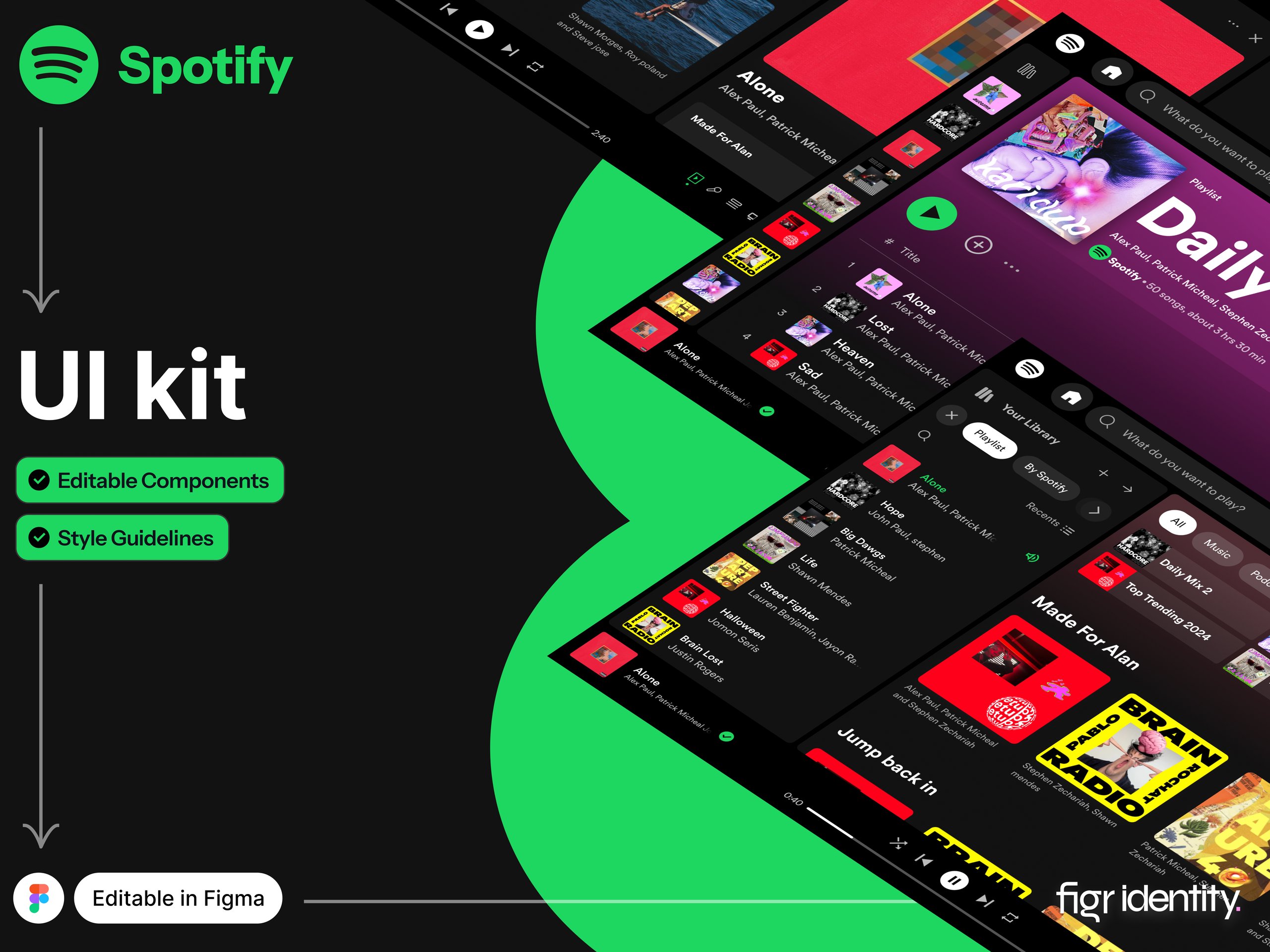 Spotify UI Kit