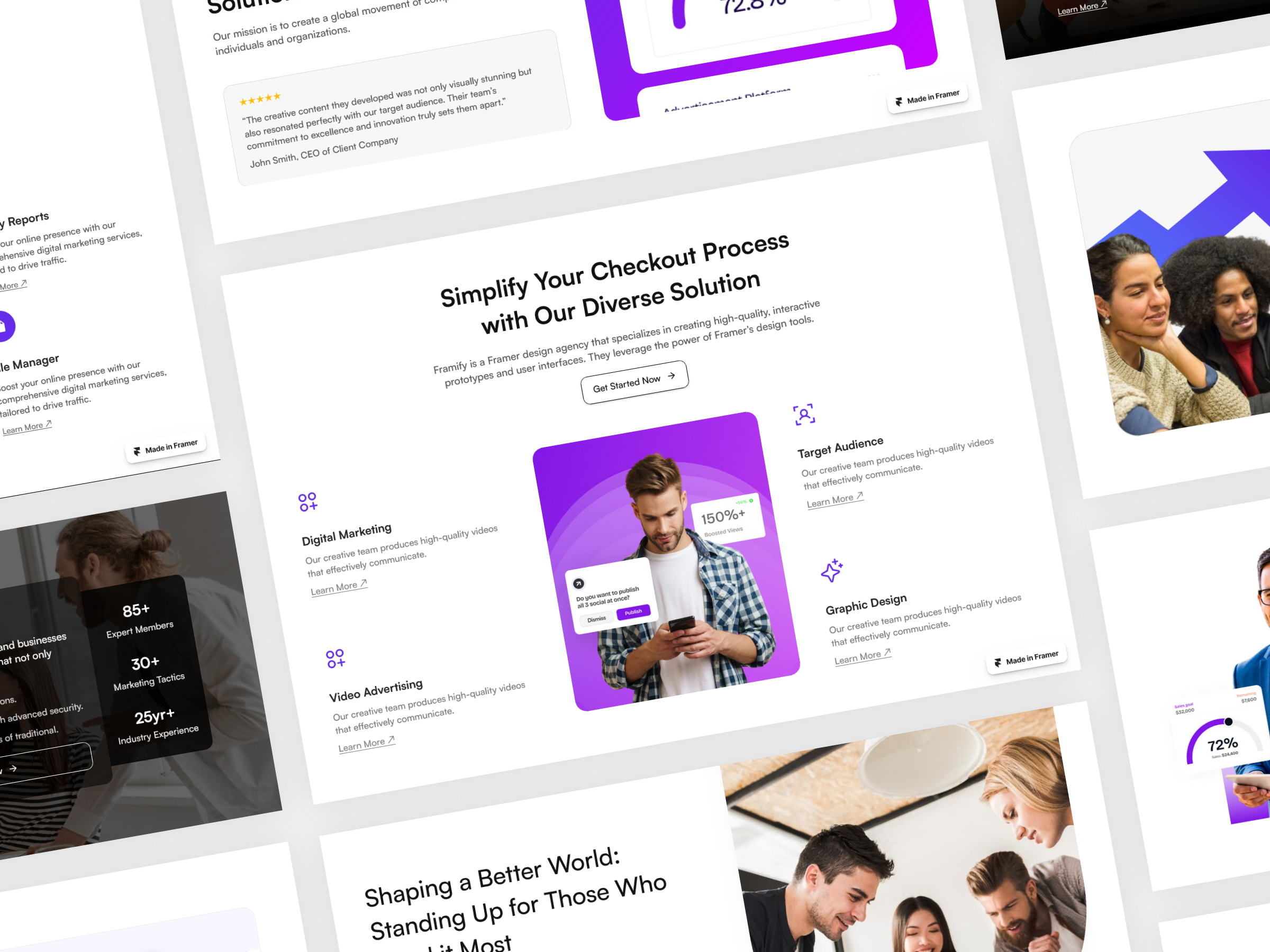 Framer Feature Section Components v2