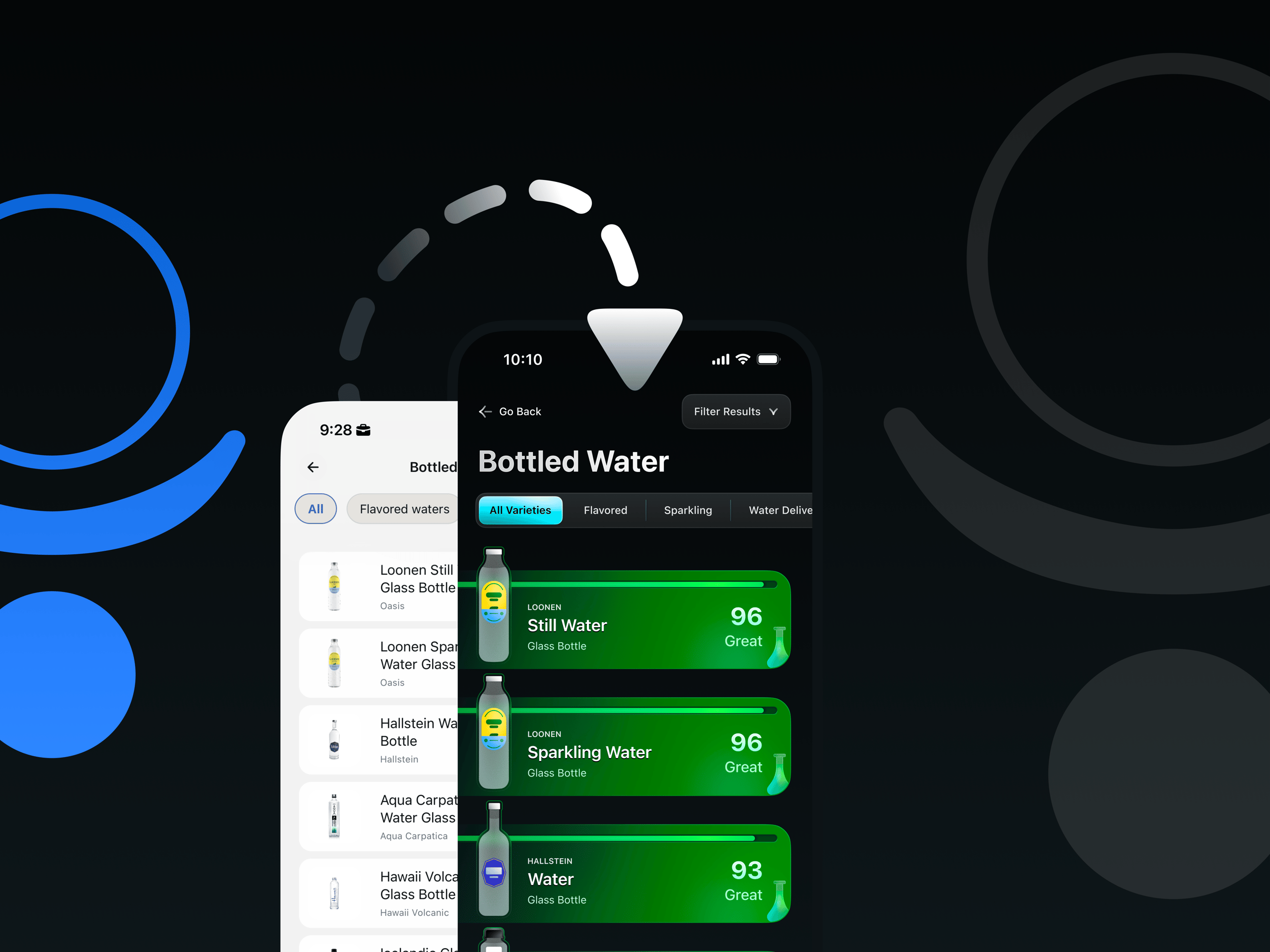 Oasis iOS App Dark Mode Redesign Concept