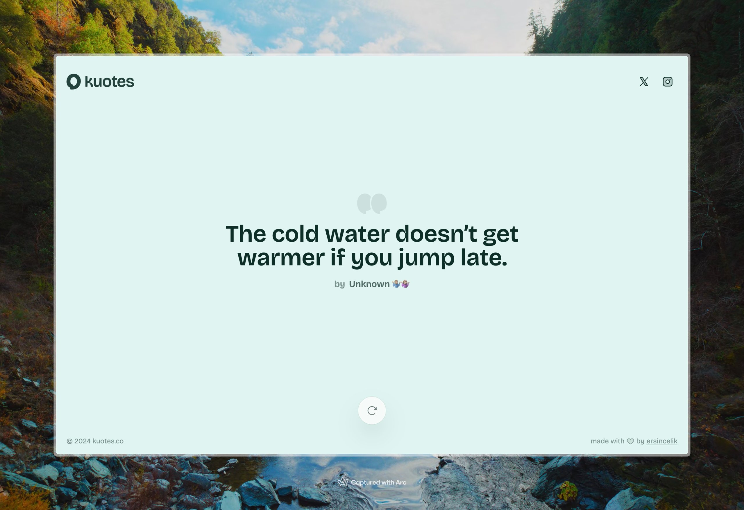 kuotes.co is live 🎉🎉🎉