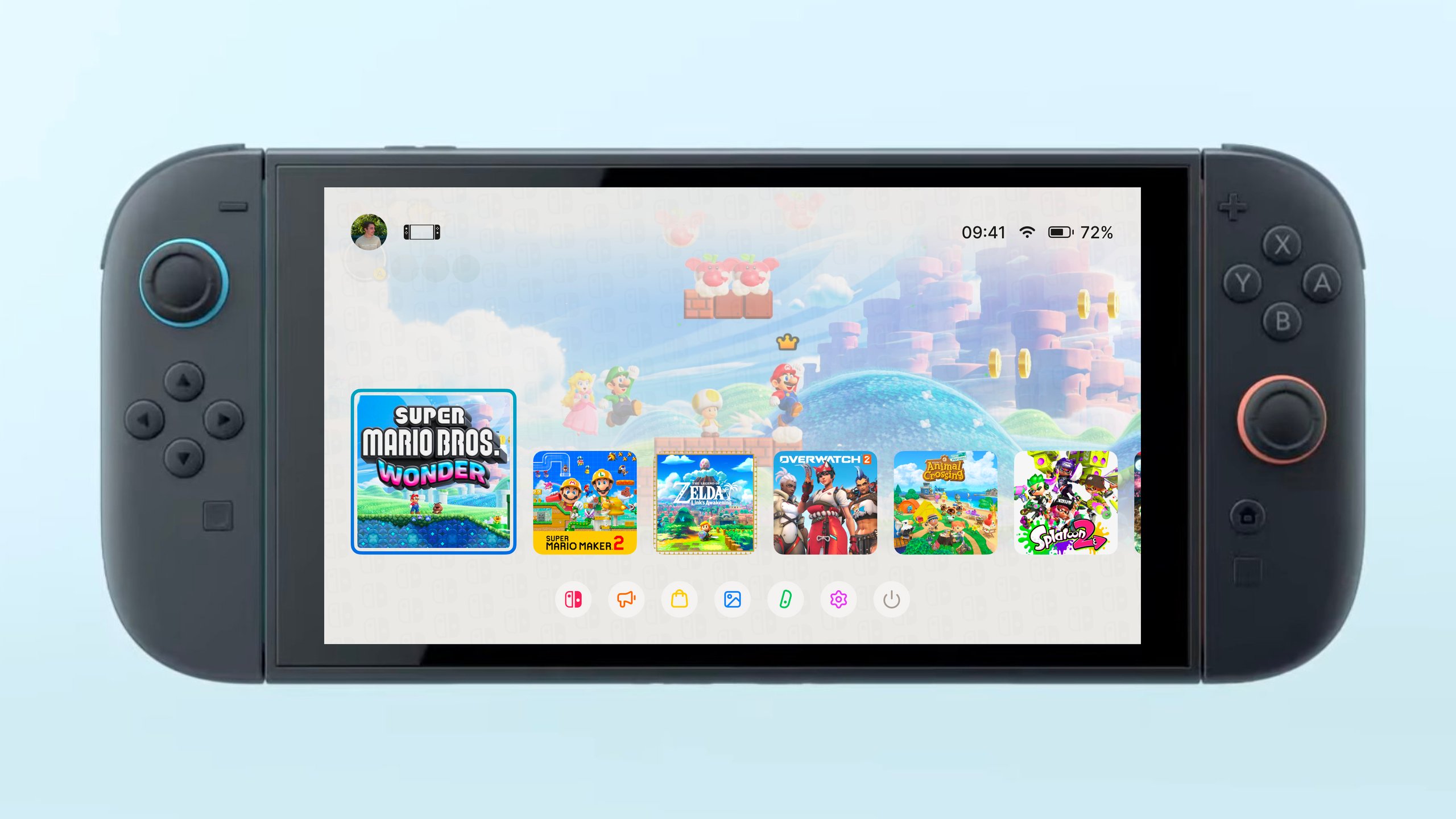 Nintendo Switch 2 - Home UI Concept ✨
