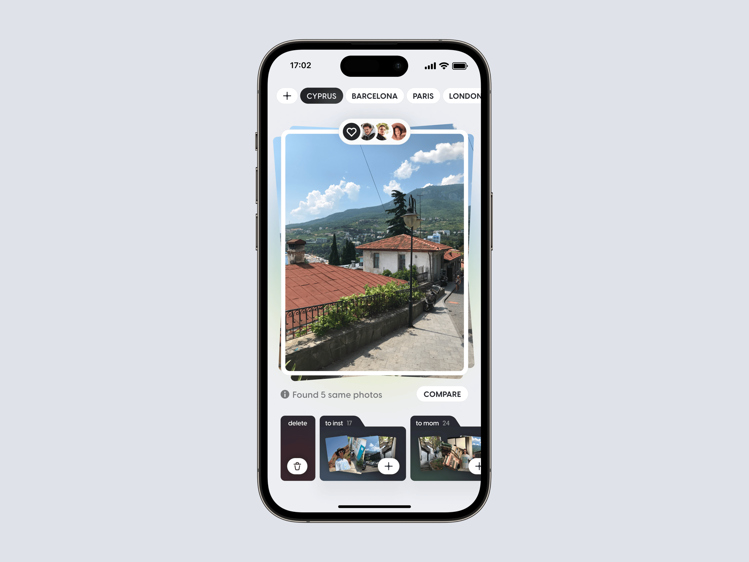 Trip Photos Organizer App