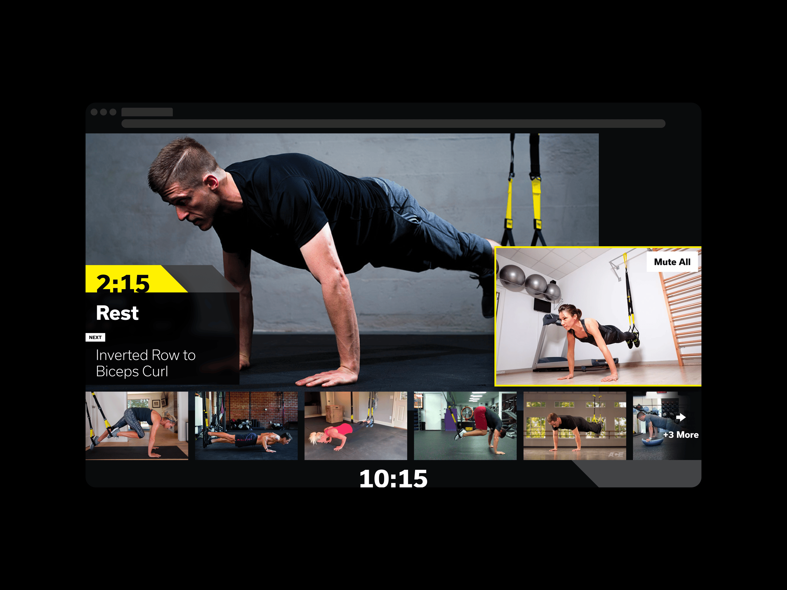 TRX Virtual Training Platform