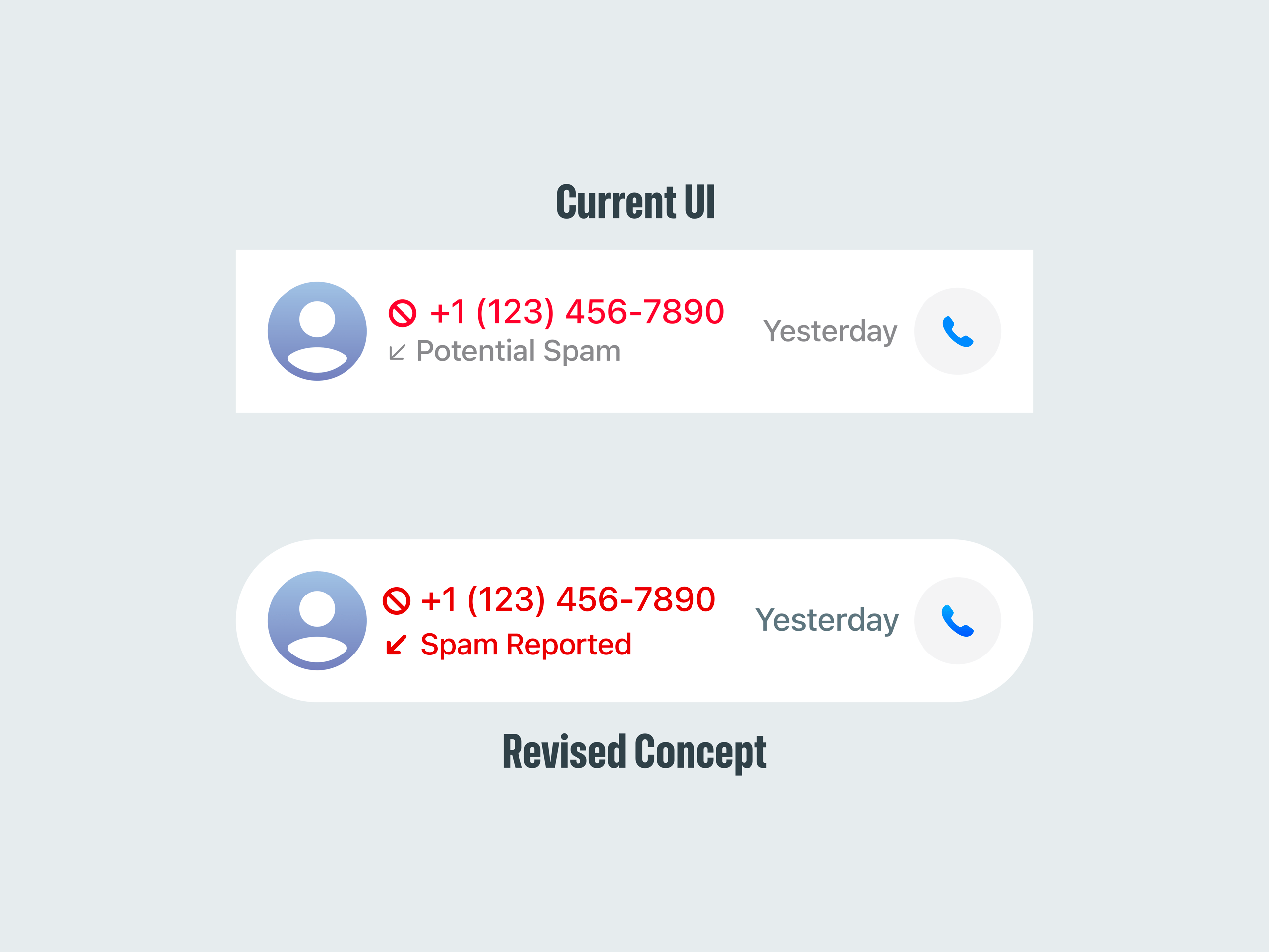 iOS 26 Explicit Spam Calls Feature Concept