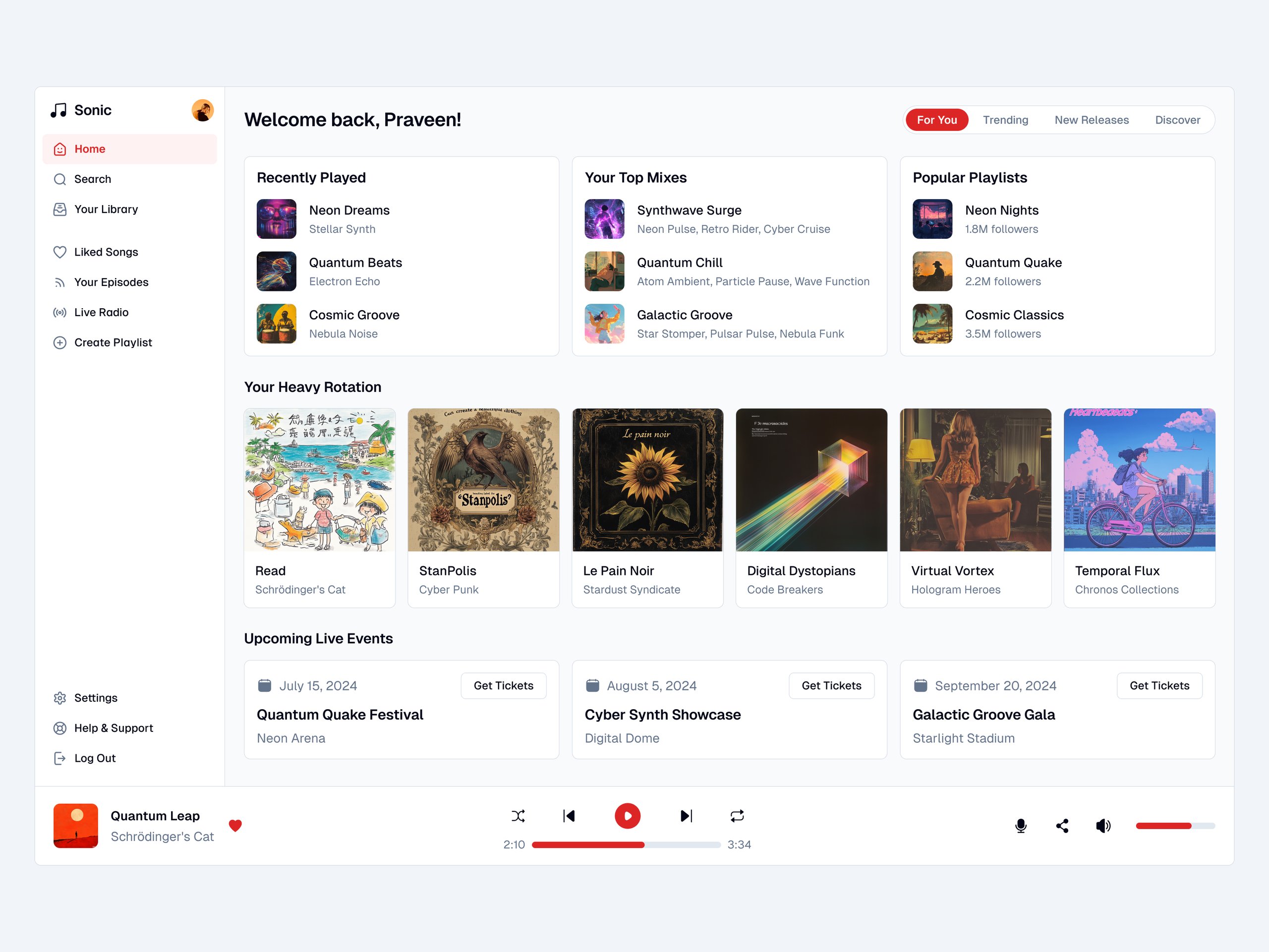 Music App 🎶