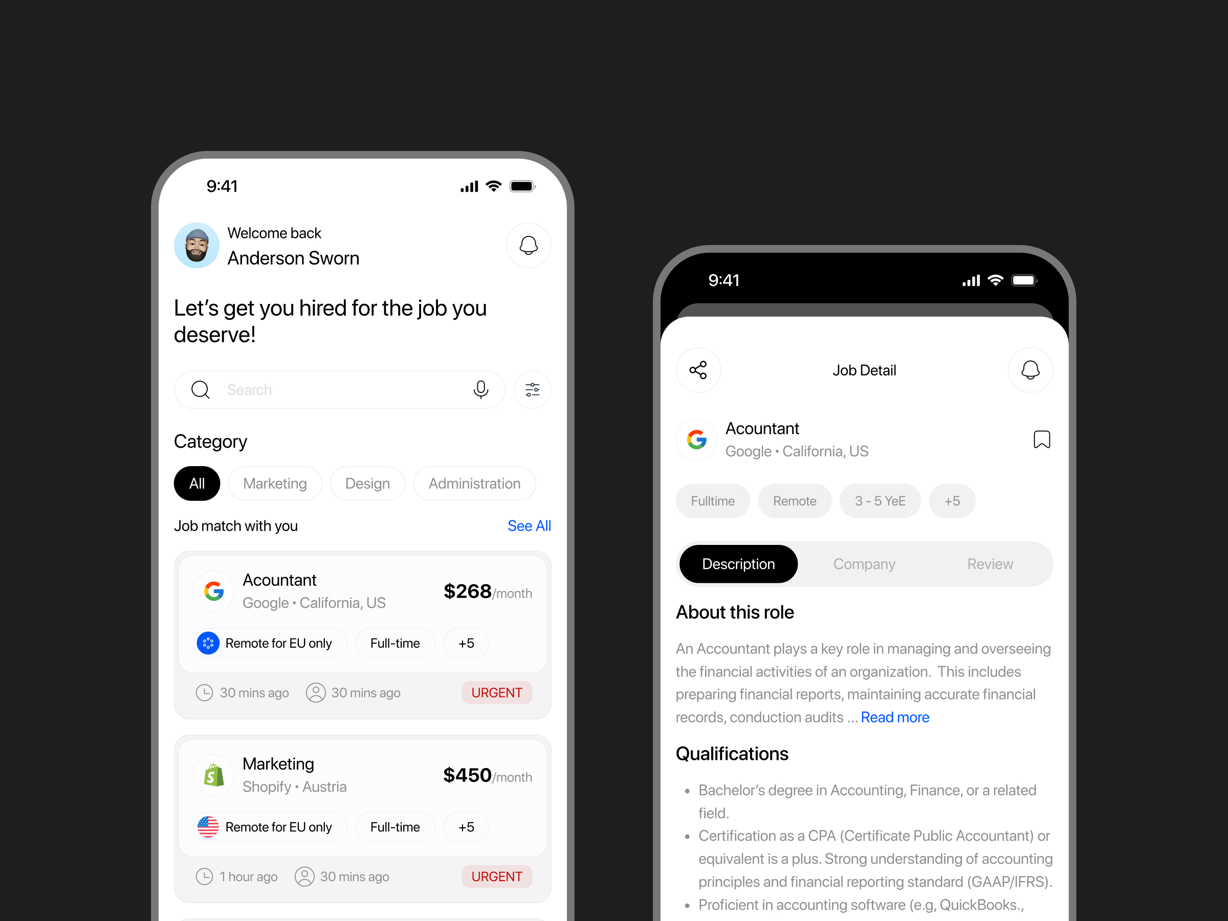 Job Finder App