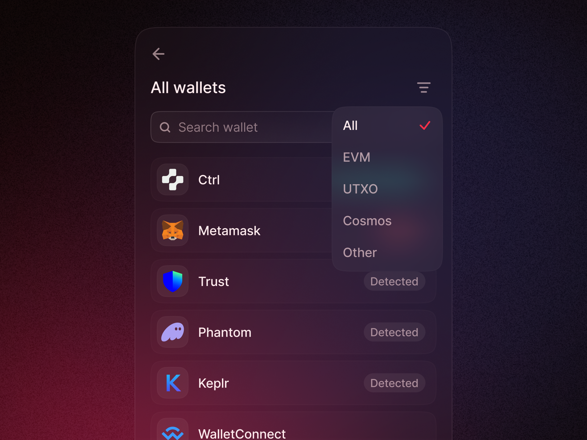 Crypto Wallet collection by Diana Burmistrova | Layers