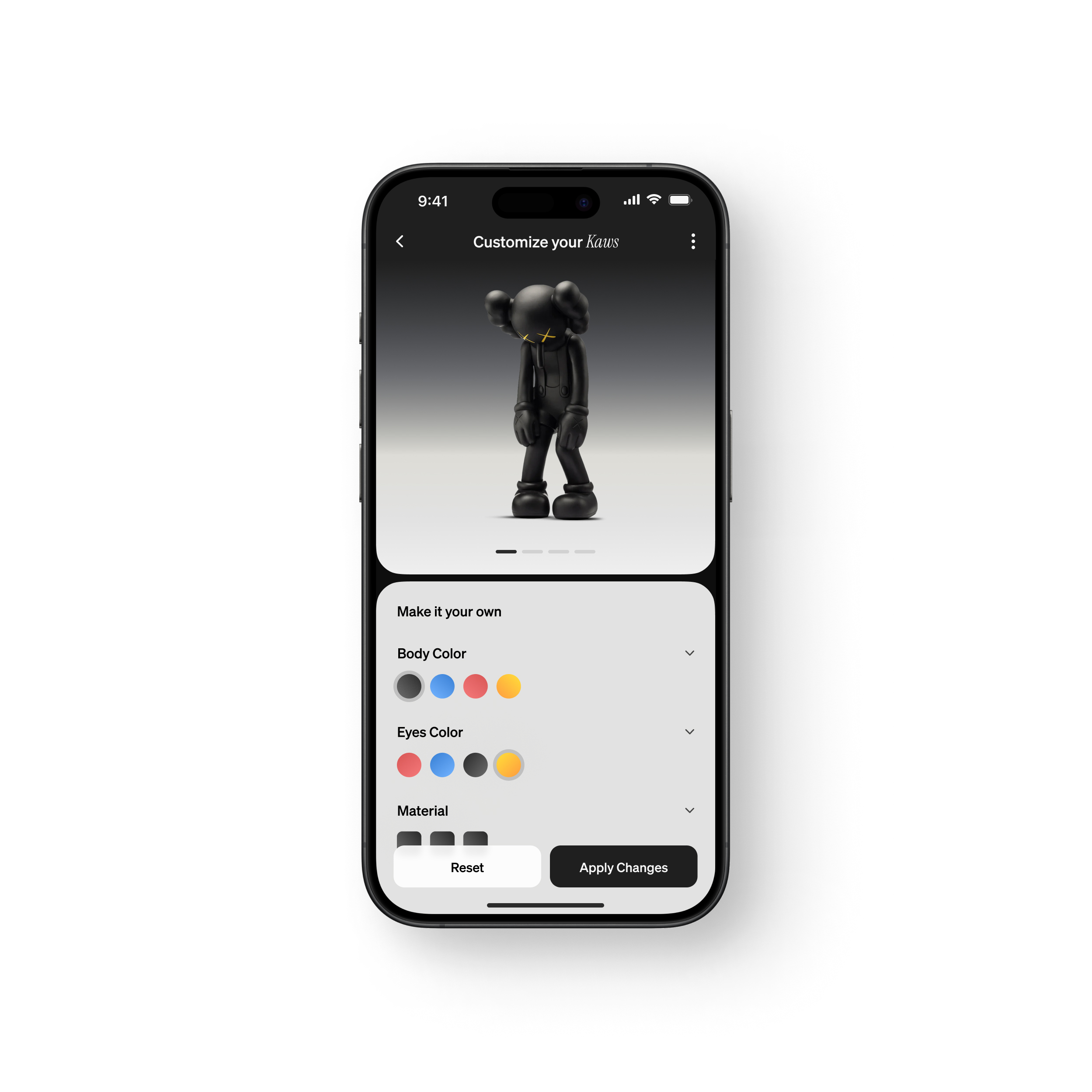 Customize Product Screen Exploration