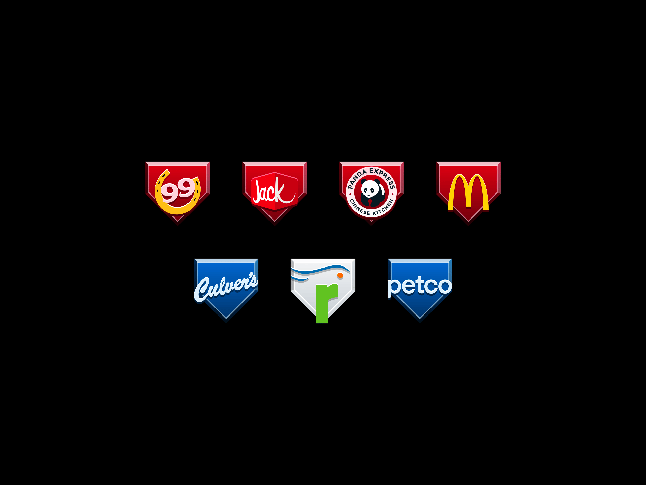 Home Plate Deals Company Logo Containers