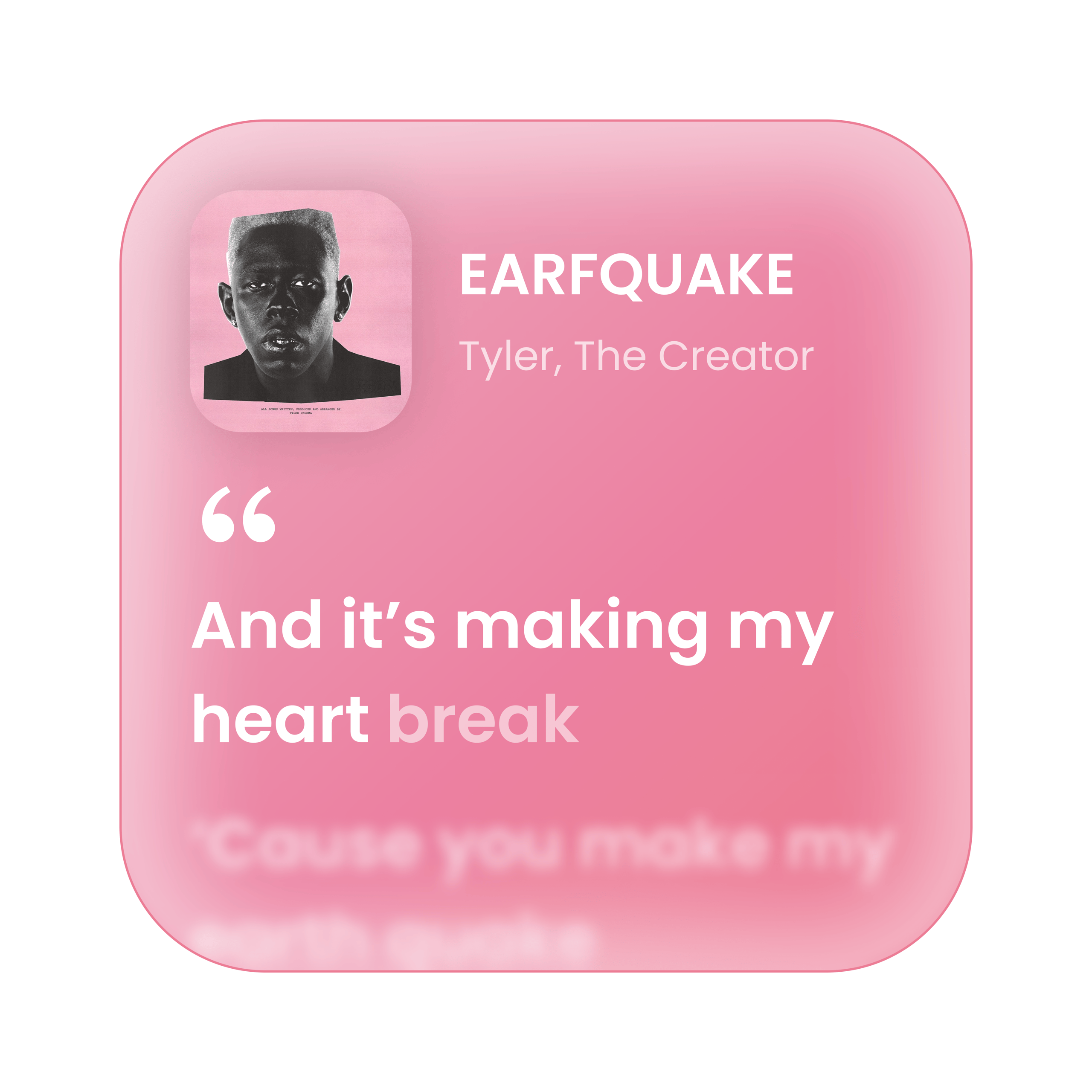 Apple Music Lyrics Widget