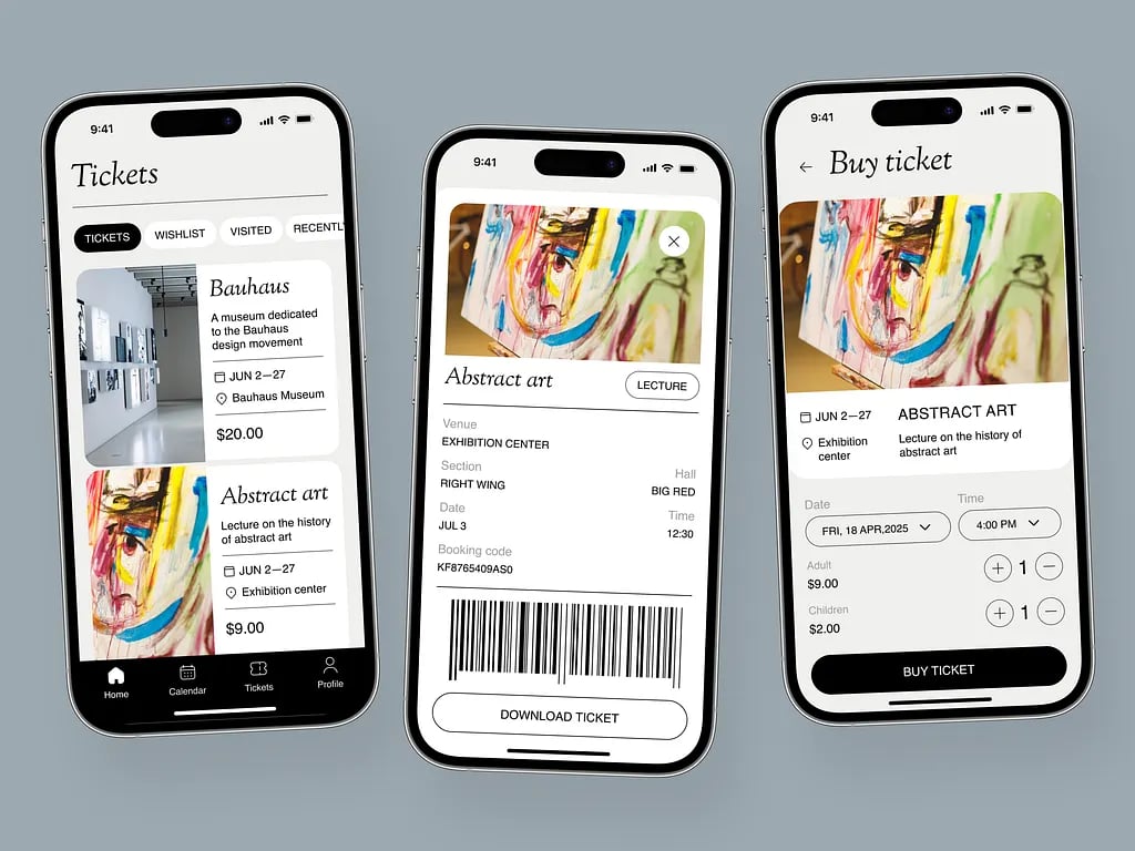 Event Mobile App UI Design
Ronas IT | Software development company