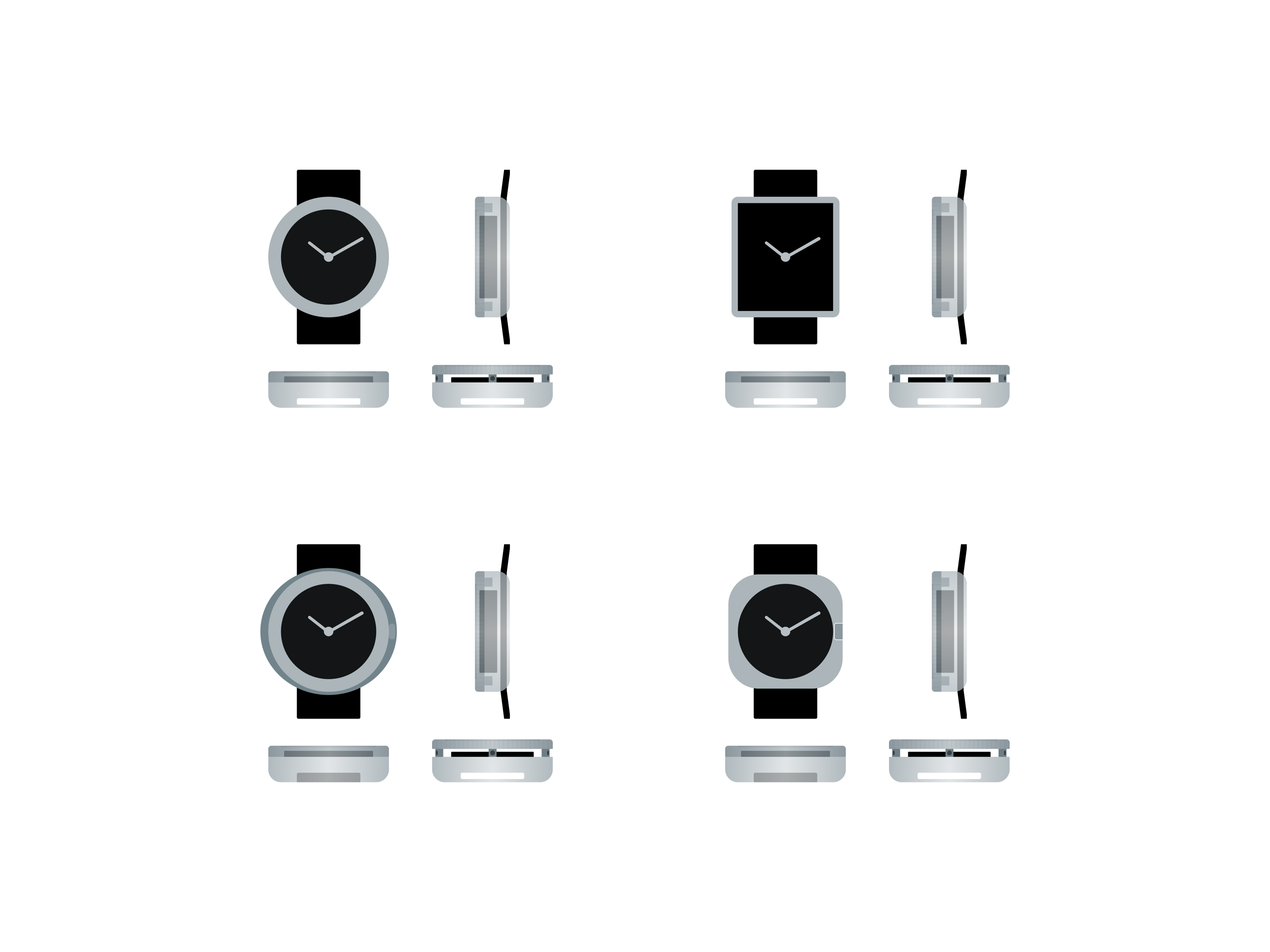 Mechanical Watch Design Drafts