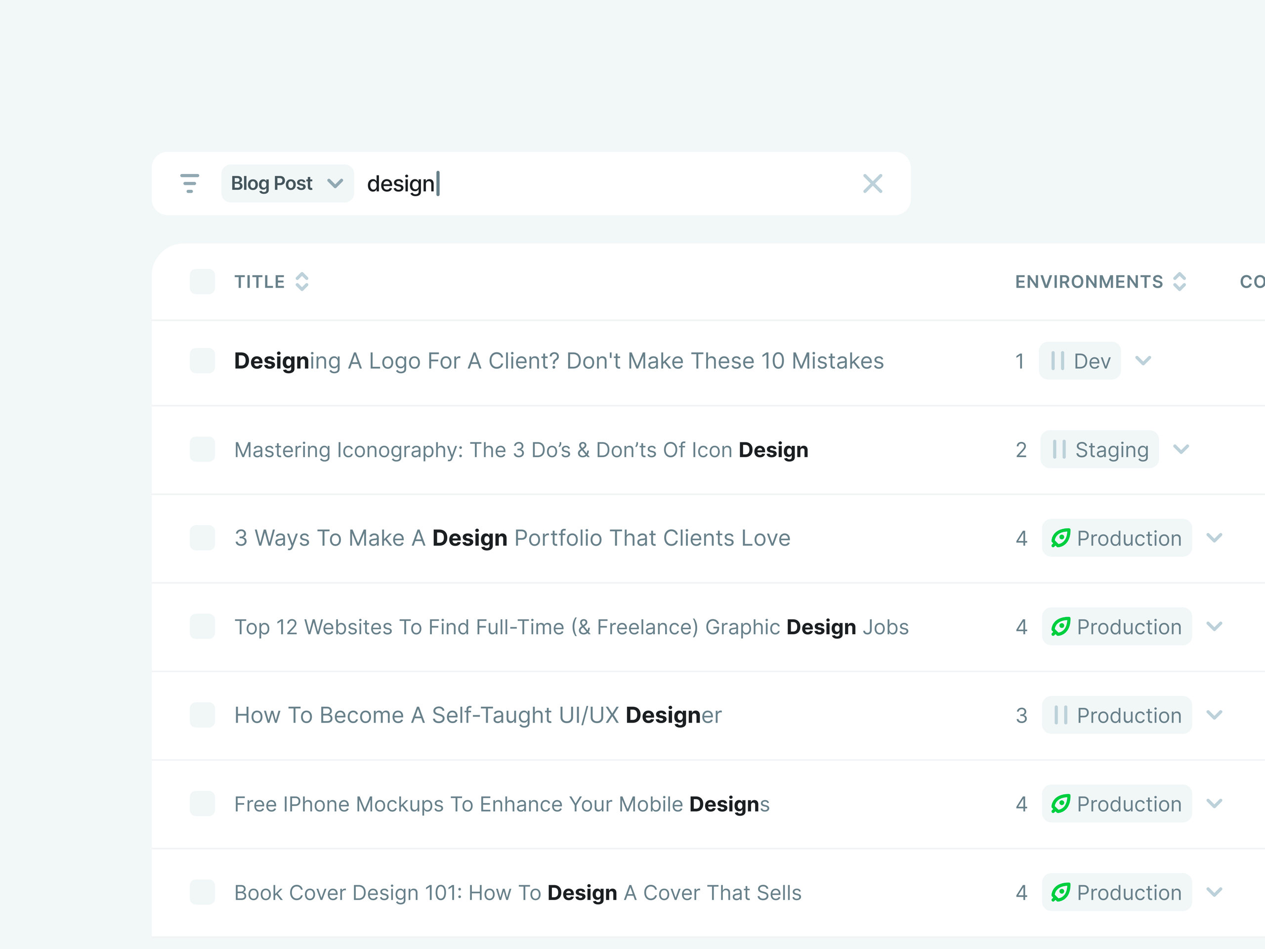 Contentstack CMS Nested Search