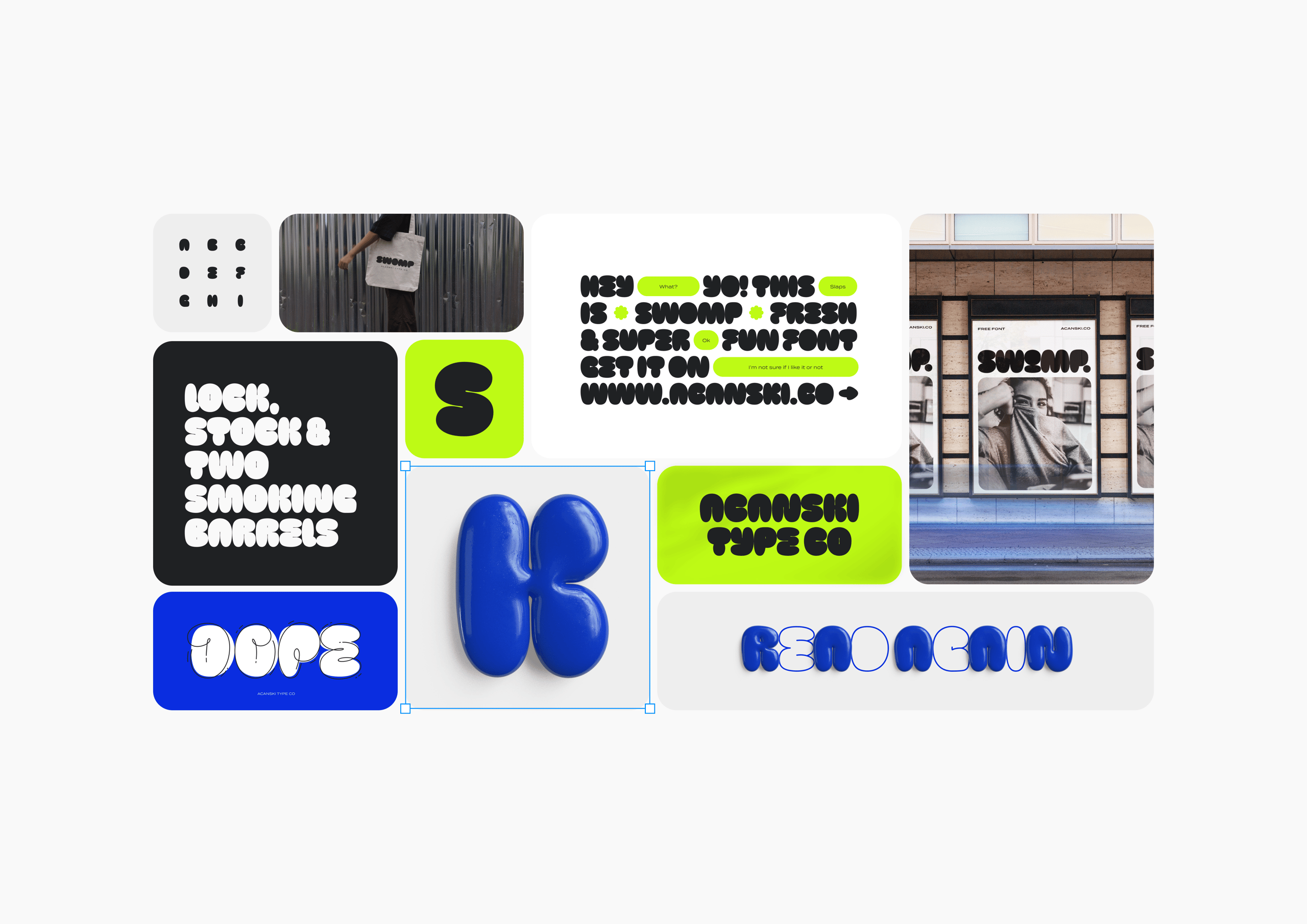 Swomp - Free font 