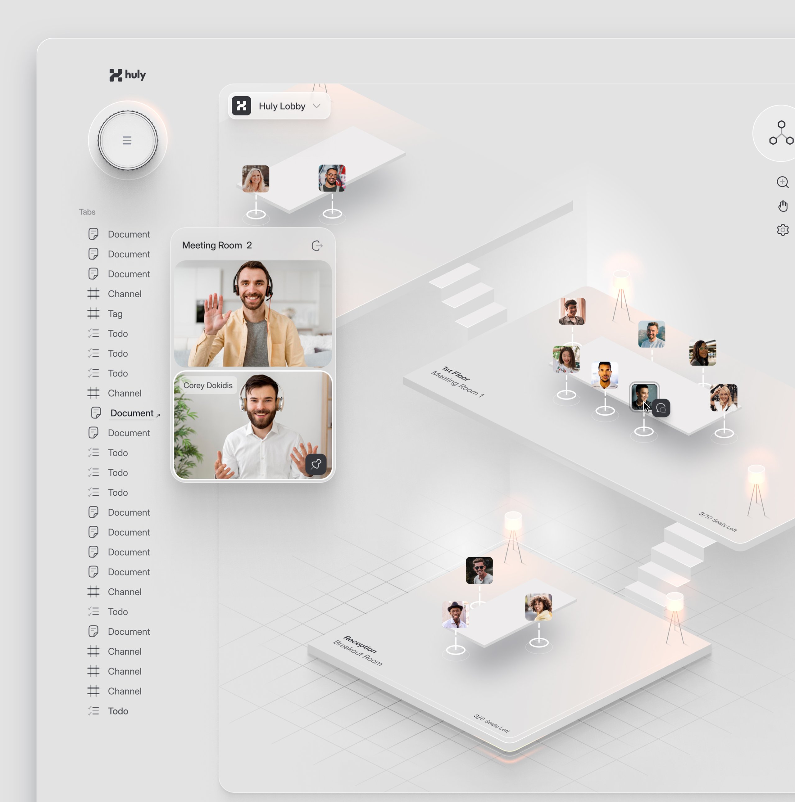 Design for Huly.io WIP