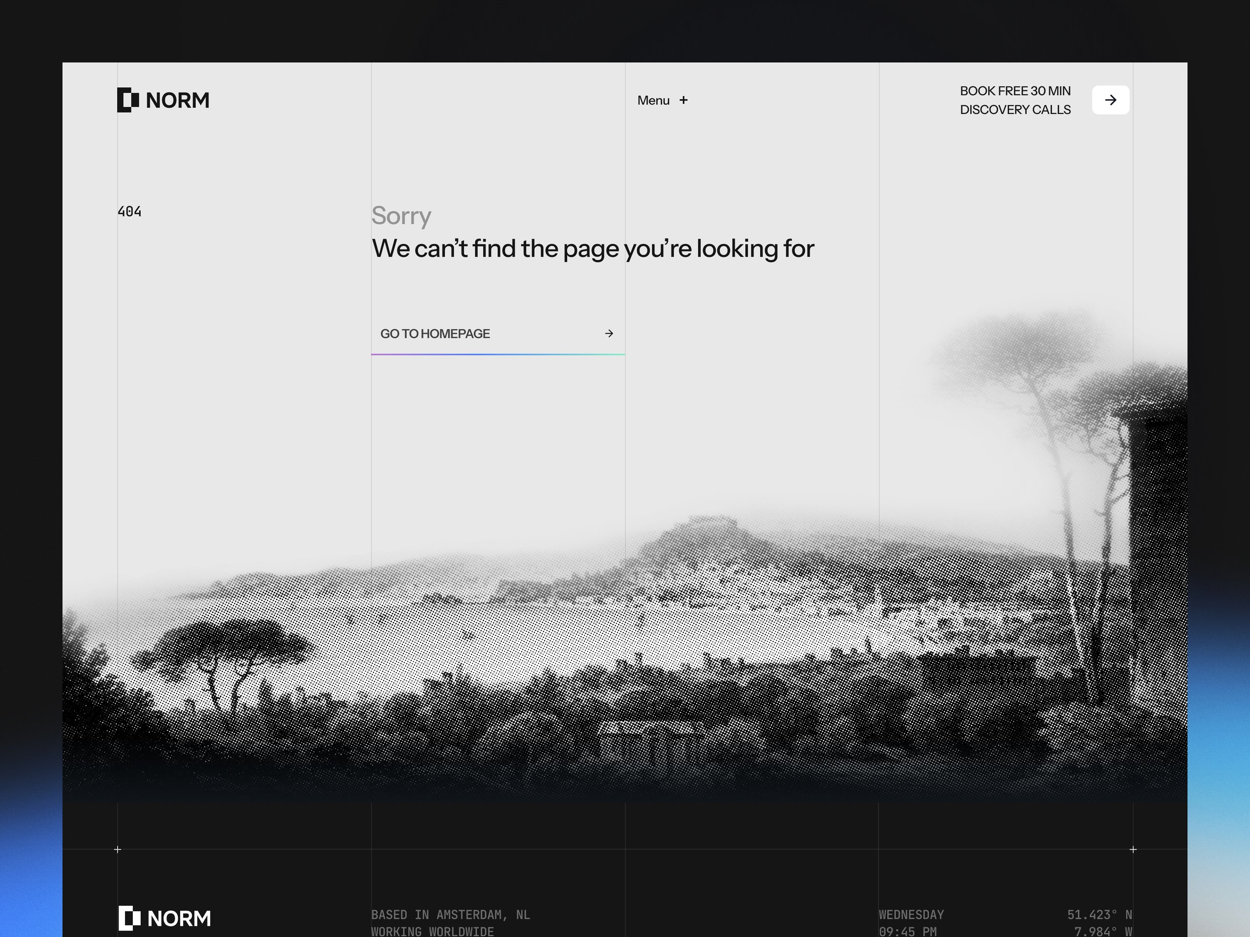 Norm - 404 Page