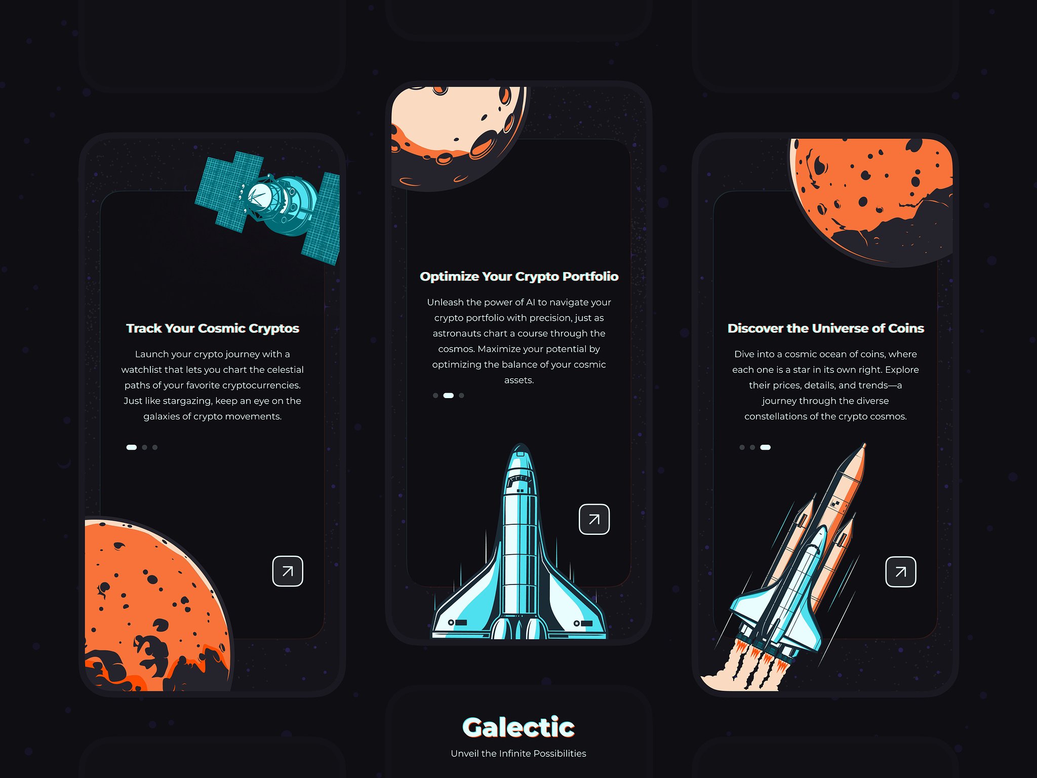 Unveiling Cosmic Crypto Onboarding: A Galactic Design Journey
