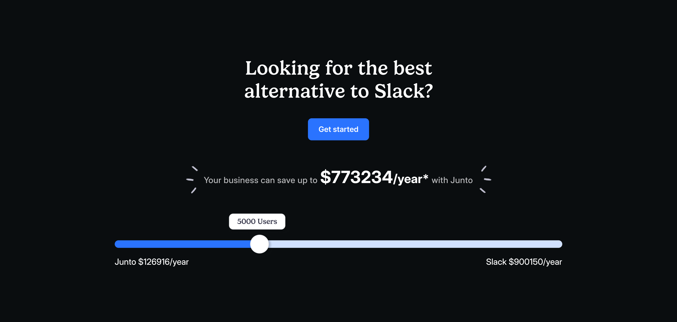🧮 Interactive ROI Calculator for Team Communication Platform.