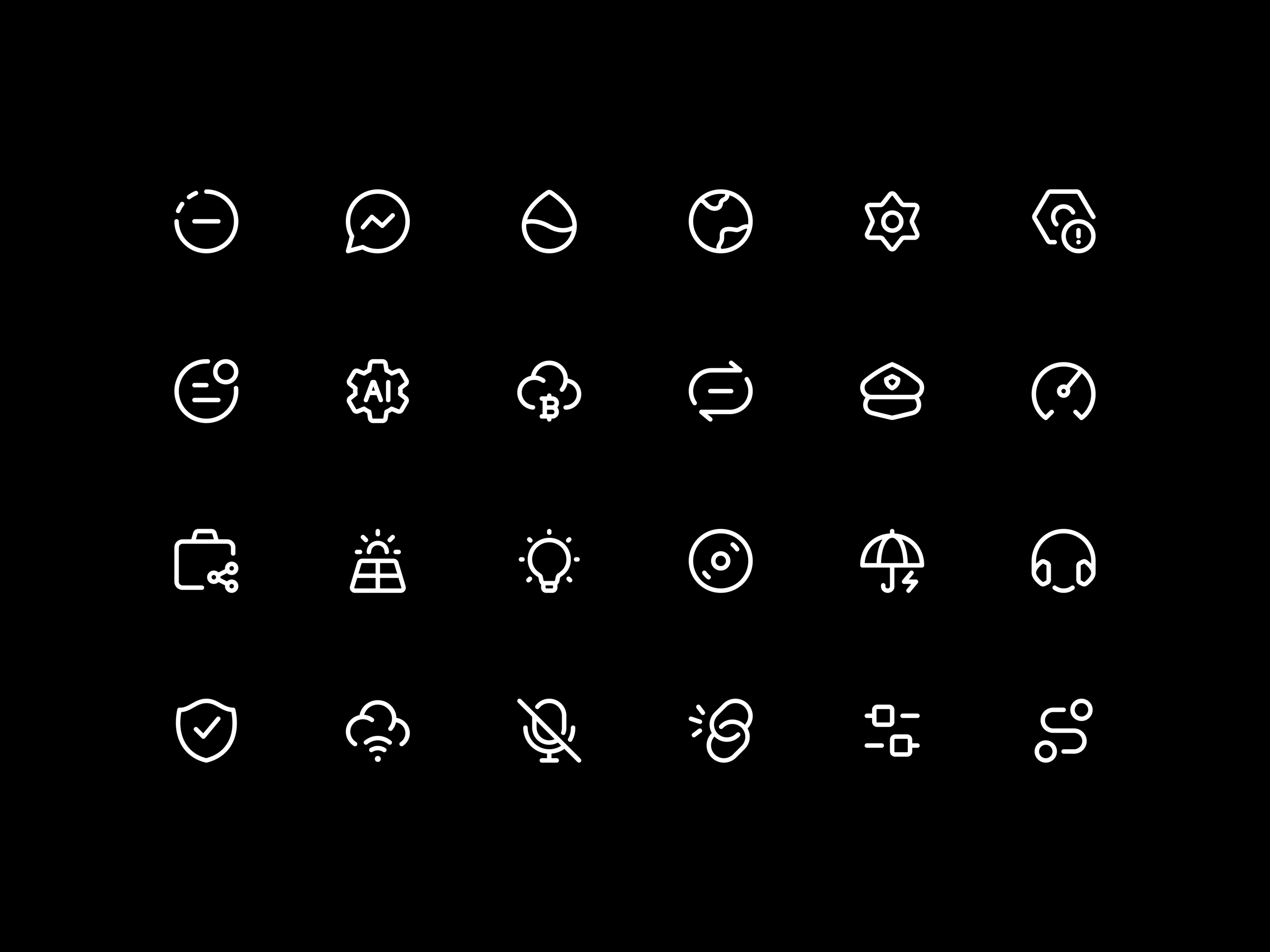 Stroke Icons - Standard Pack