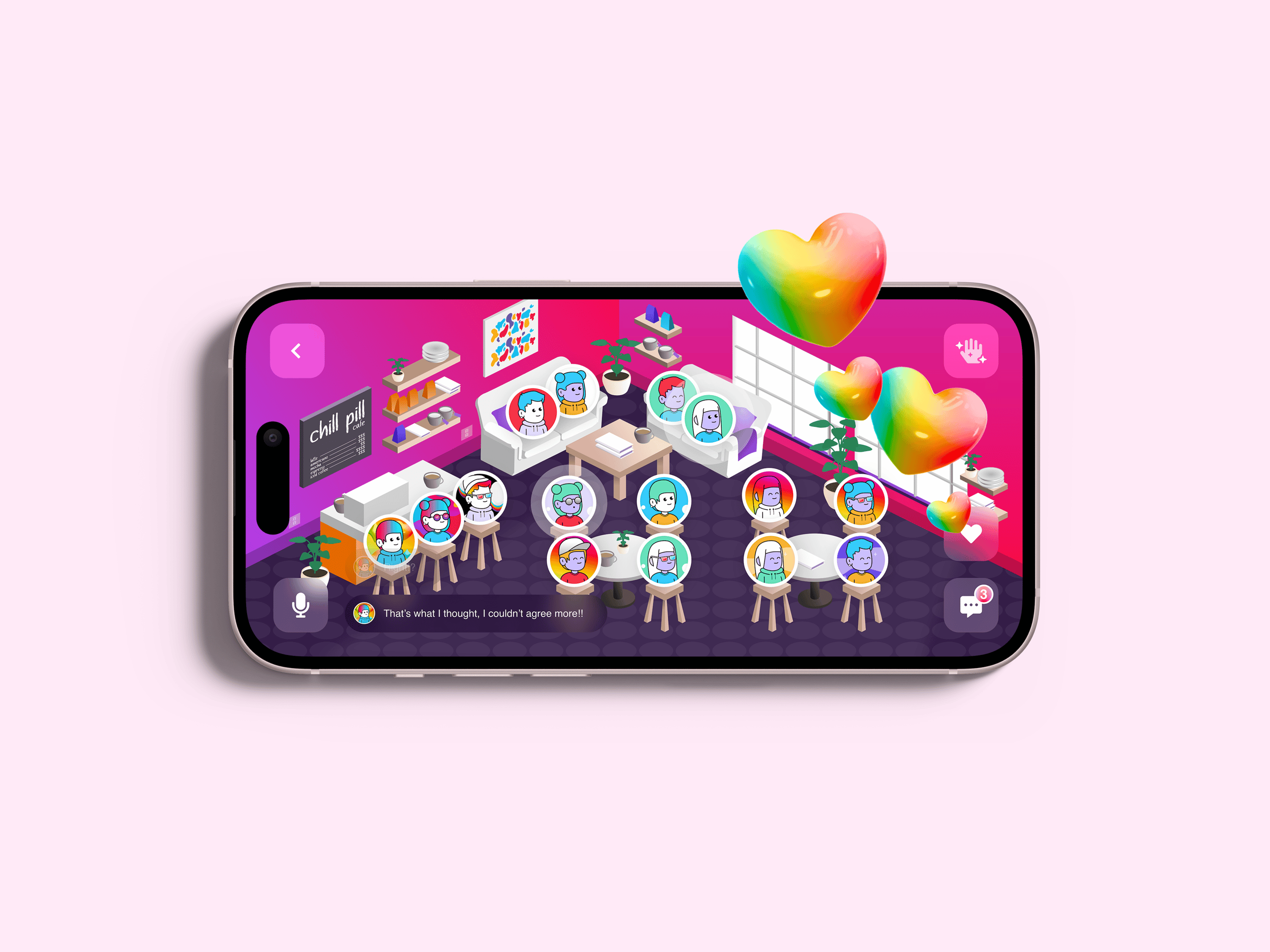 Gen-Z Avatar Chatroom