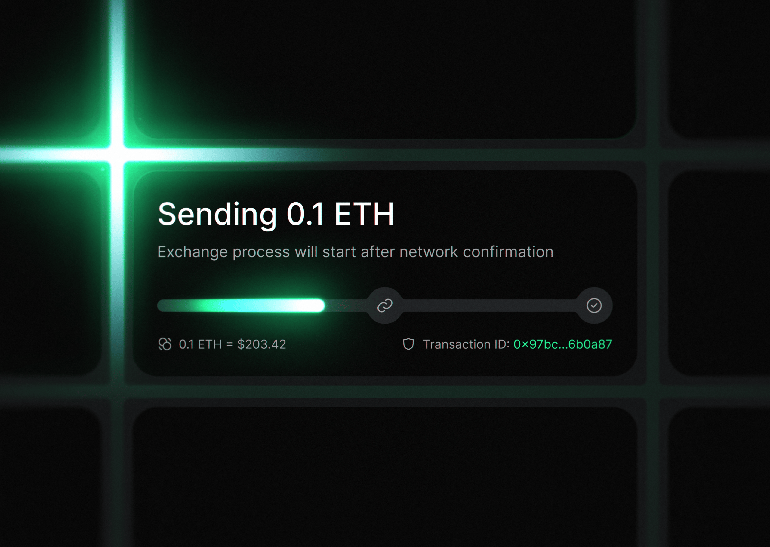 🍃 Crypto Transfer Modal