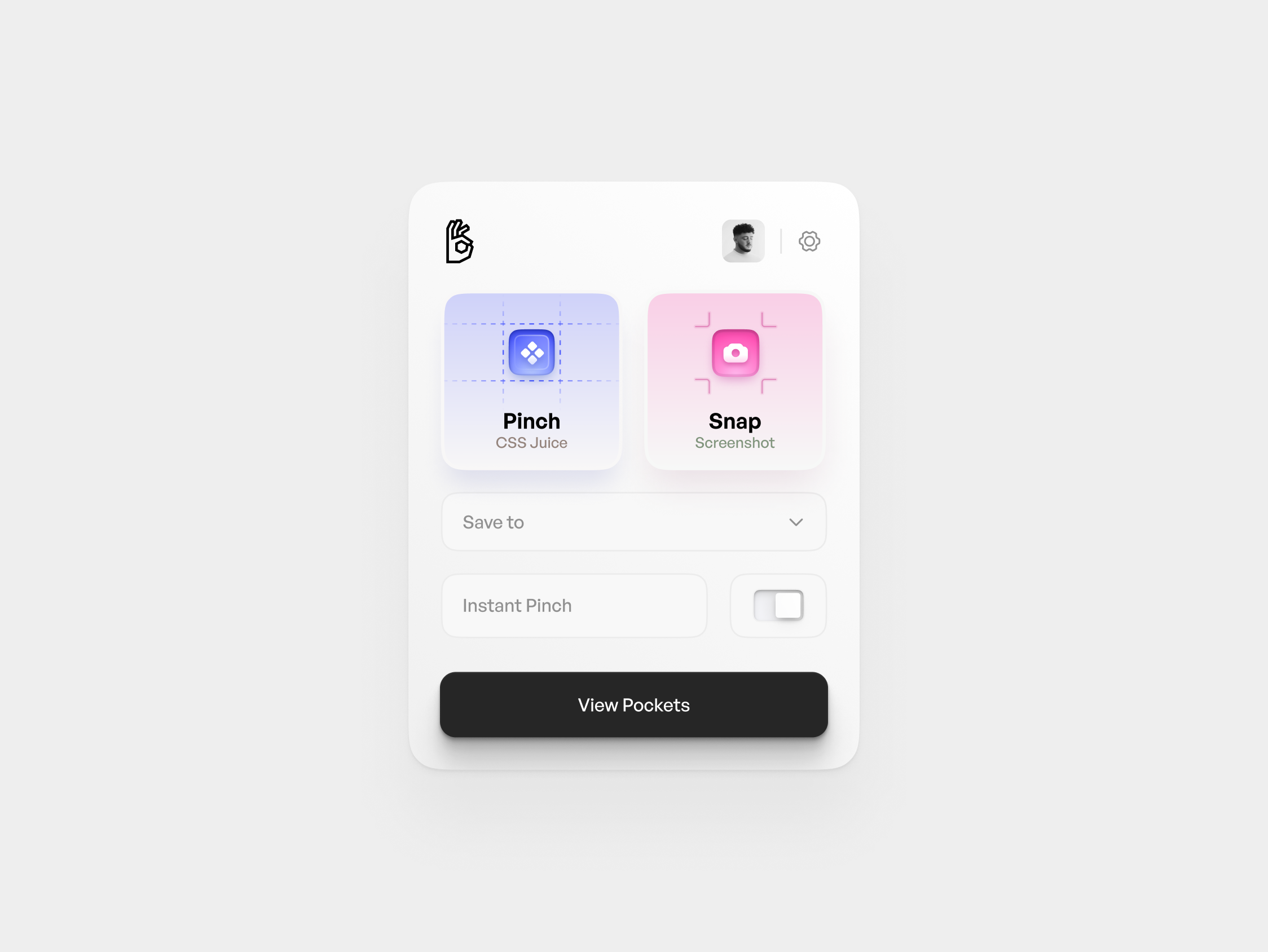 Pinch Chrome Extension