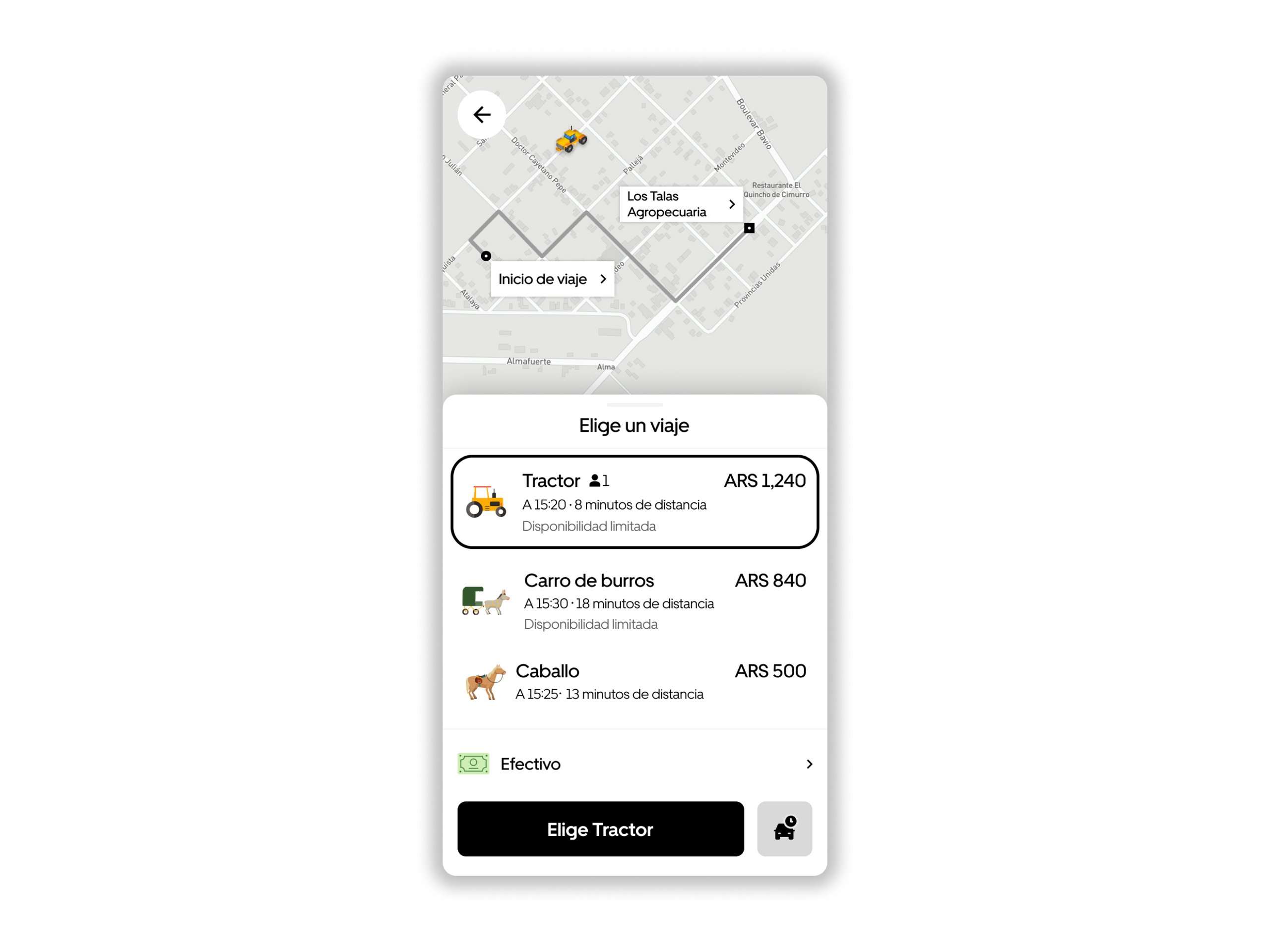 Uber Rural - UI Camp