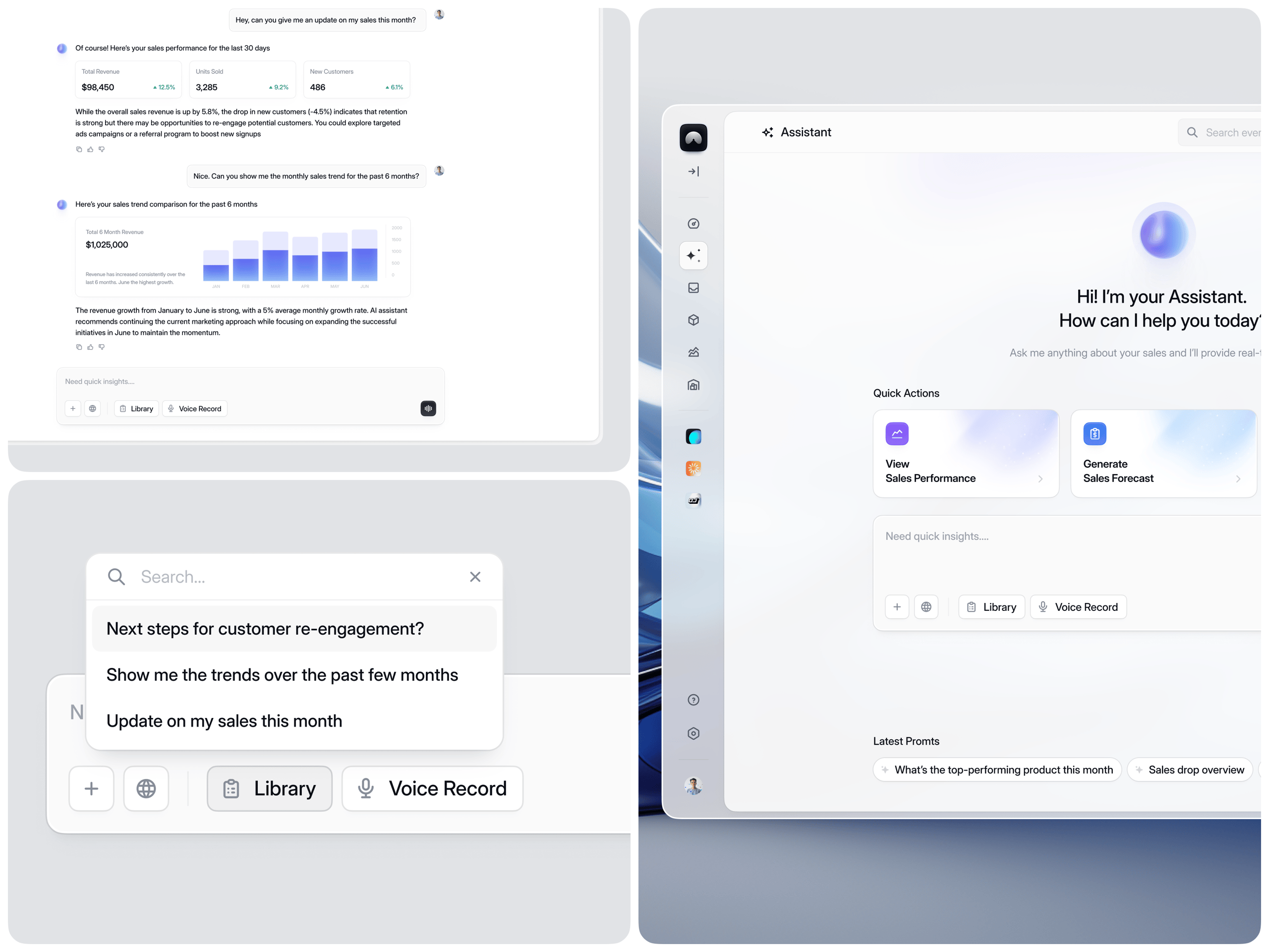 Saas AI Chat Dashboard