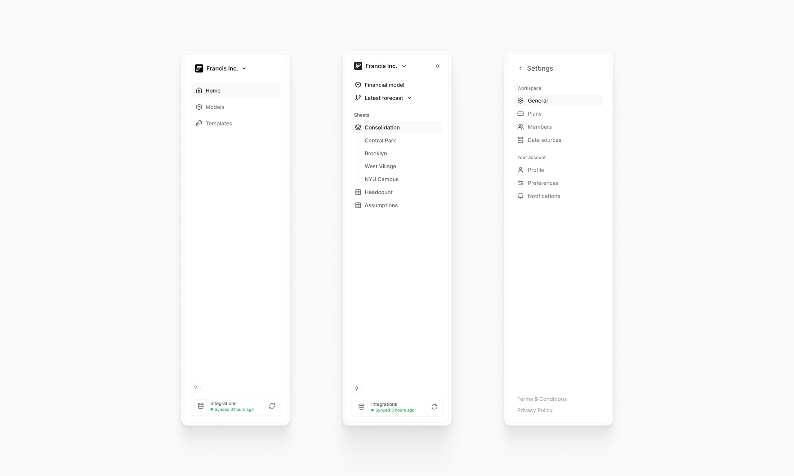 Navigation (sidebar) revamp