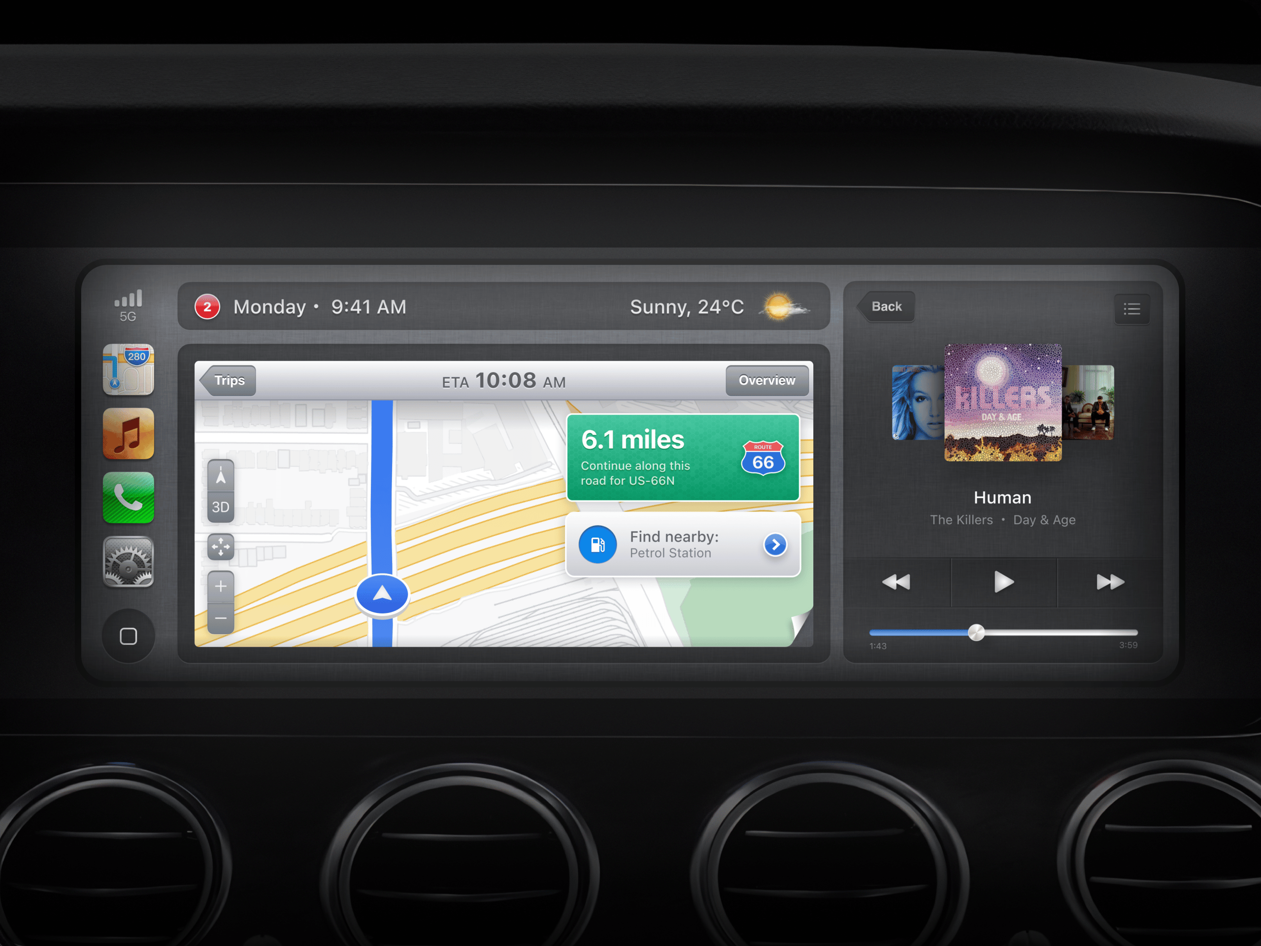 Retro CarPlay