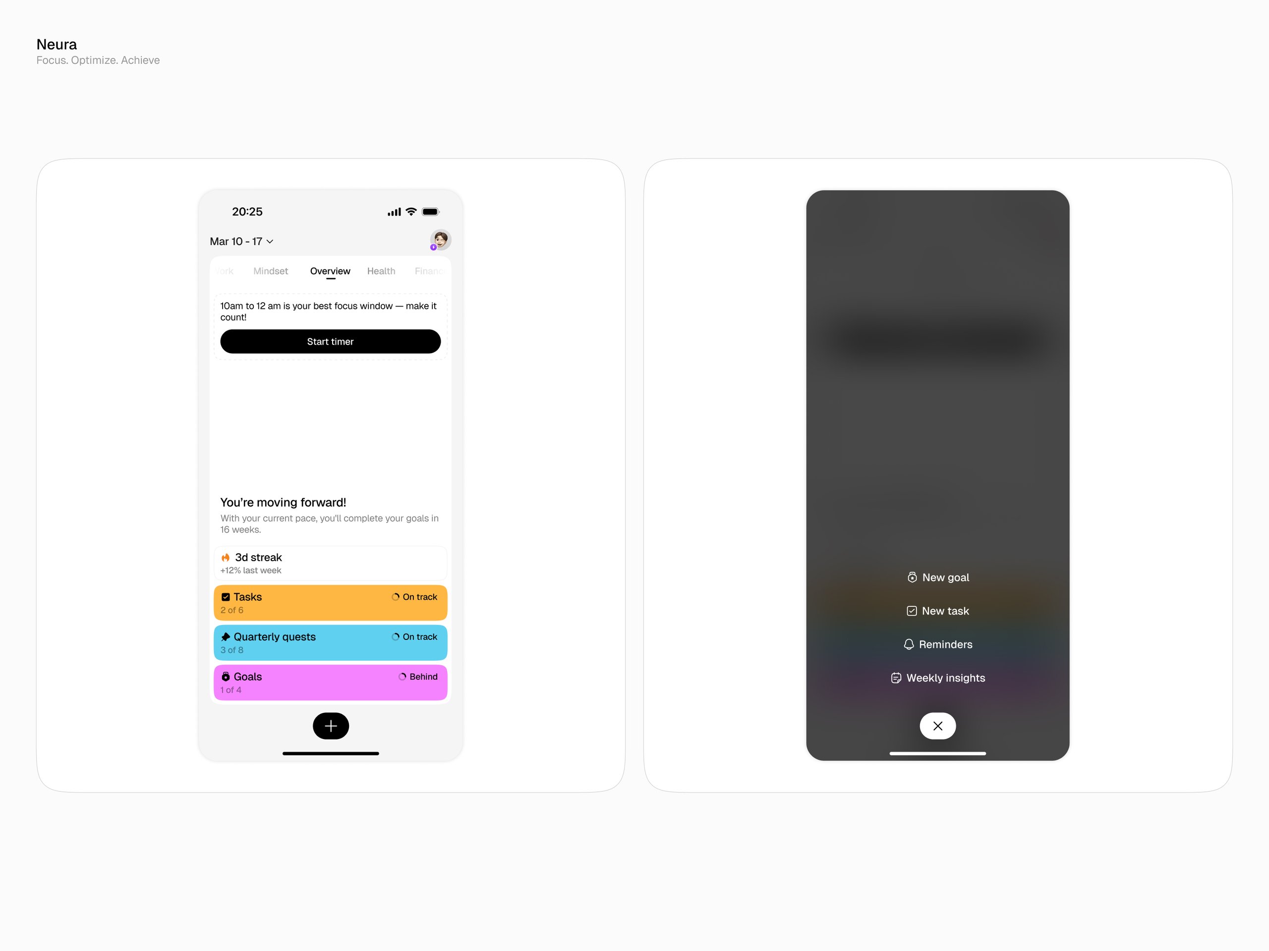 Neura, AI Producitvity app