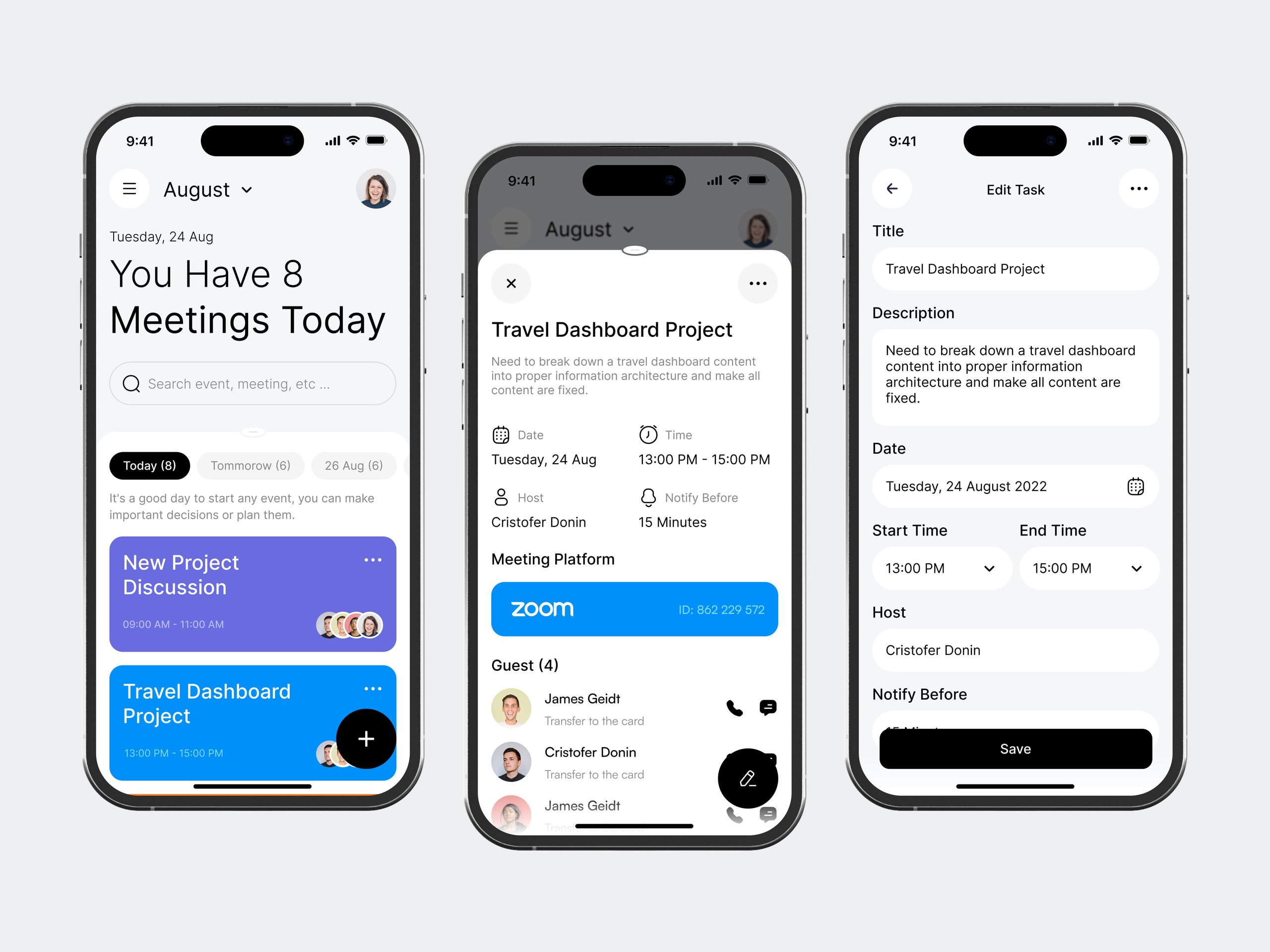 Clendy - Calendar Mobile App