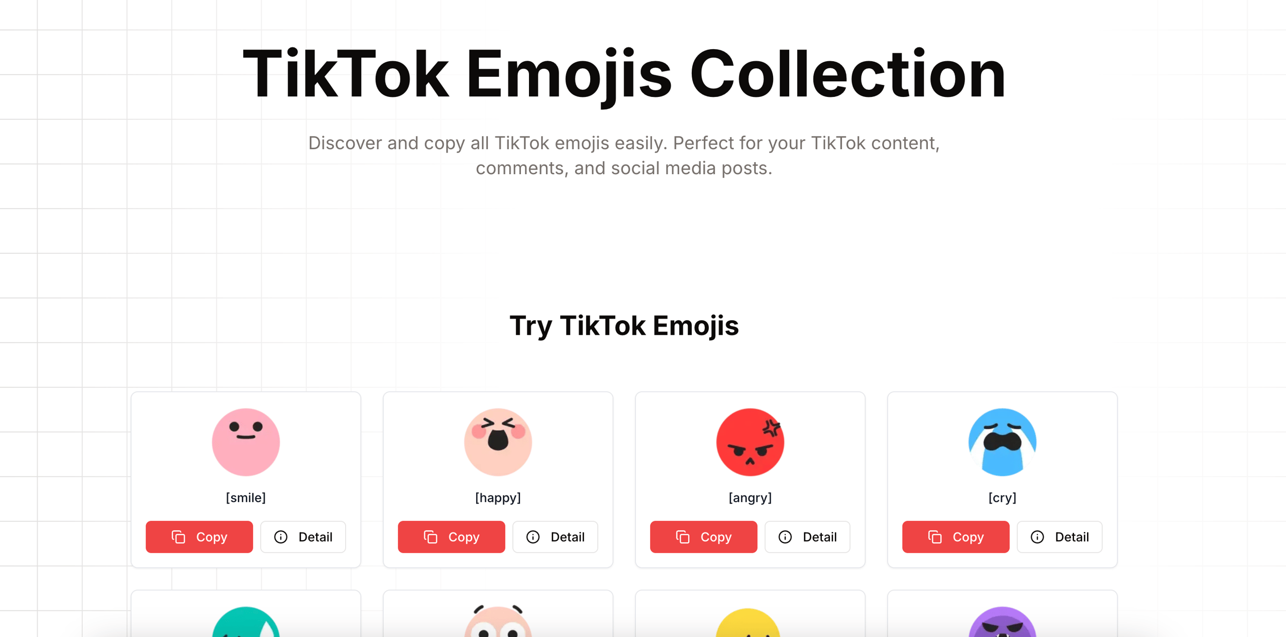 Tiktok Emojis Collection